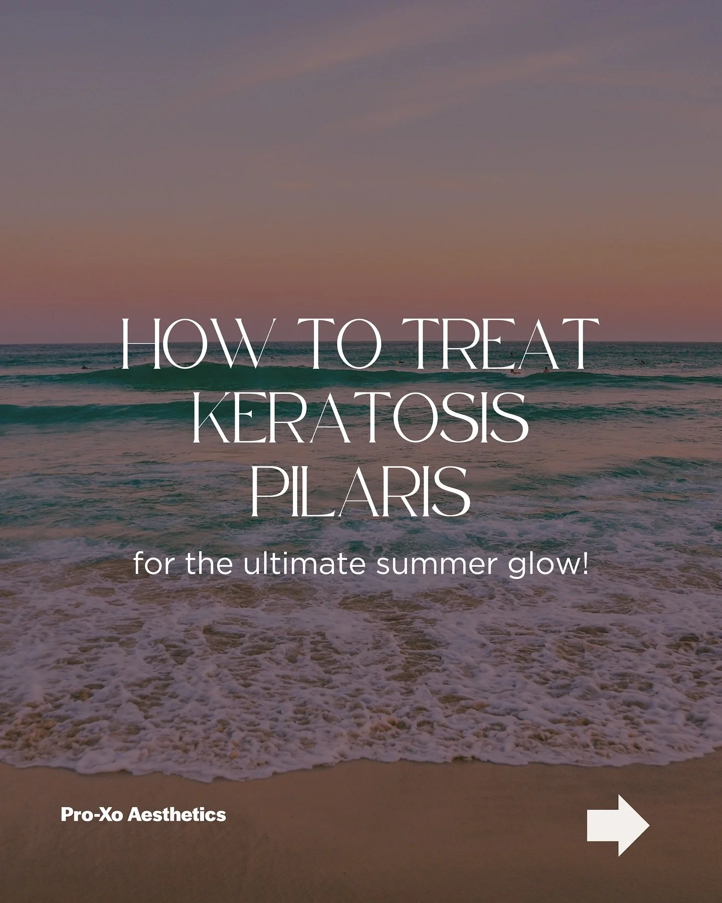 ☀️ Say goodbye to chicken skin and hello to smooth, glowing arms + legs just in time for summer! 🌴🔥

If keratosis pilaris has been holding you back from feeling confident at the beach or in your fave summer fits, we&rsquo;ve got the ultimate soluti