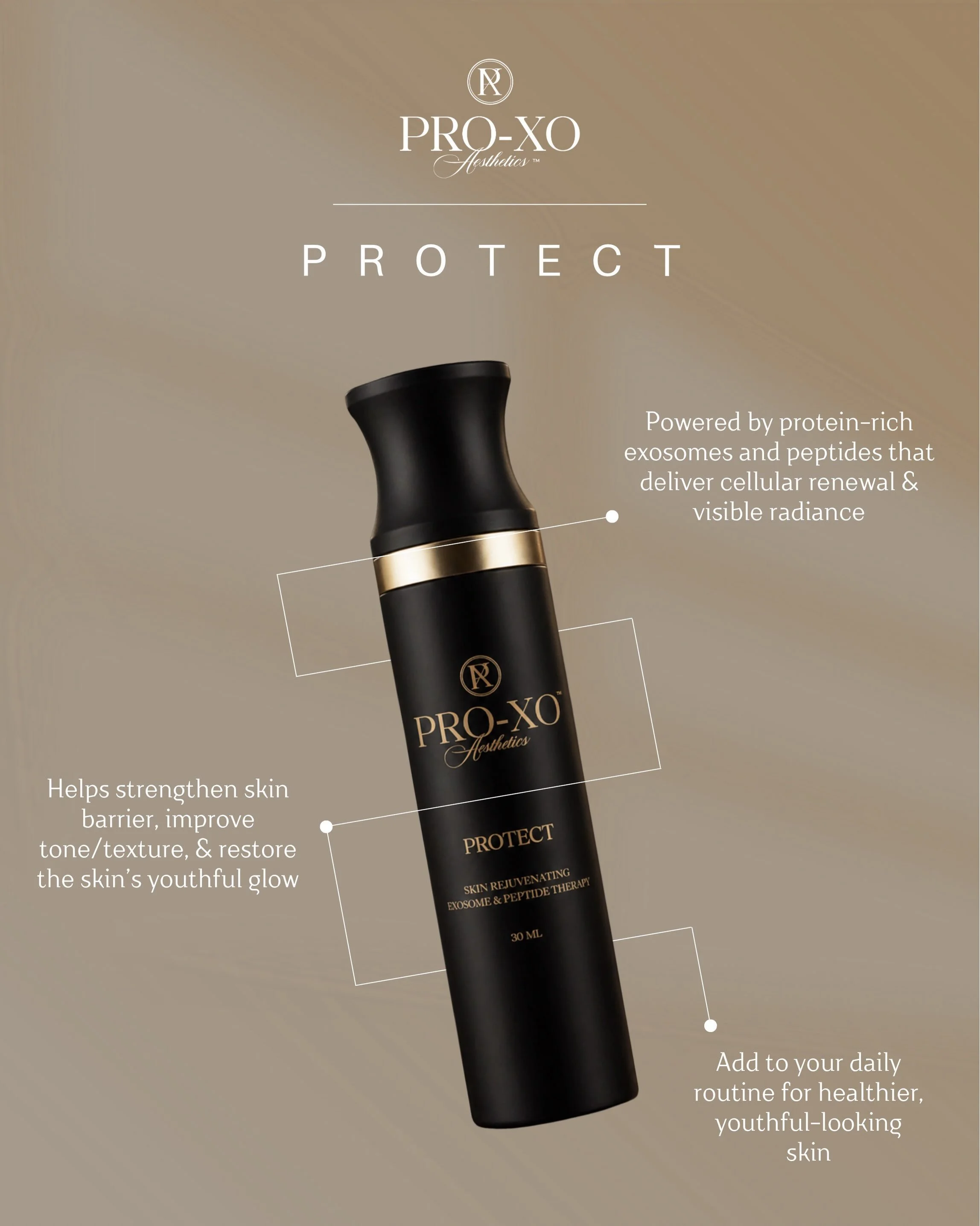 Meet the Pro-Xo lineup - advanced formulas designed to bring regenerative care beyond the treatment room and into your routine ✨

Each product combines advanced exosome and peptide technology with targeted ingredients that address common concerns. 

