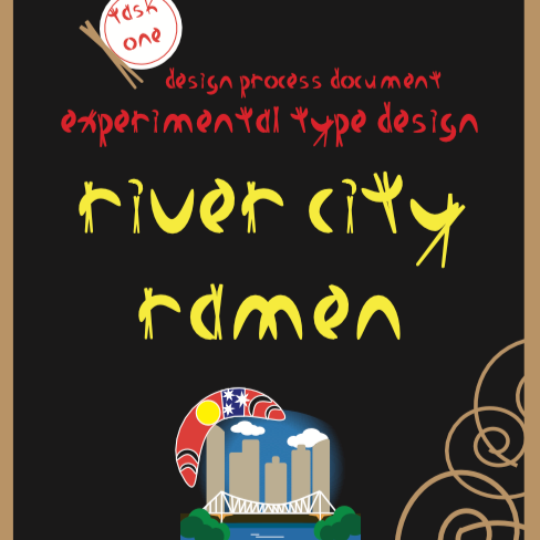 River City Ramen - Experimental Type Design