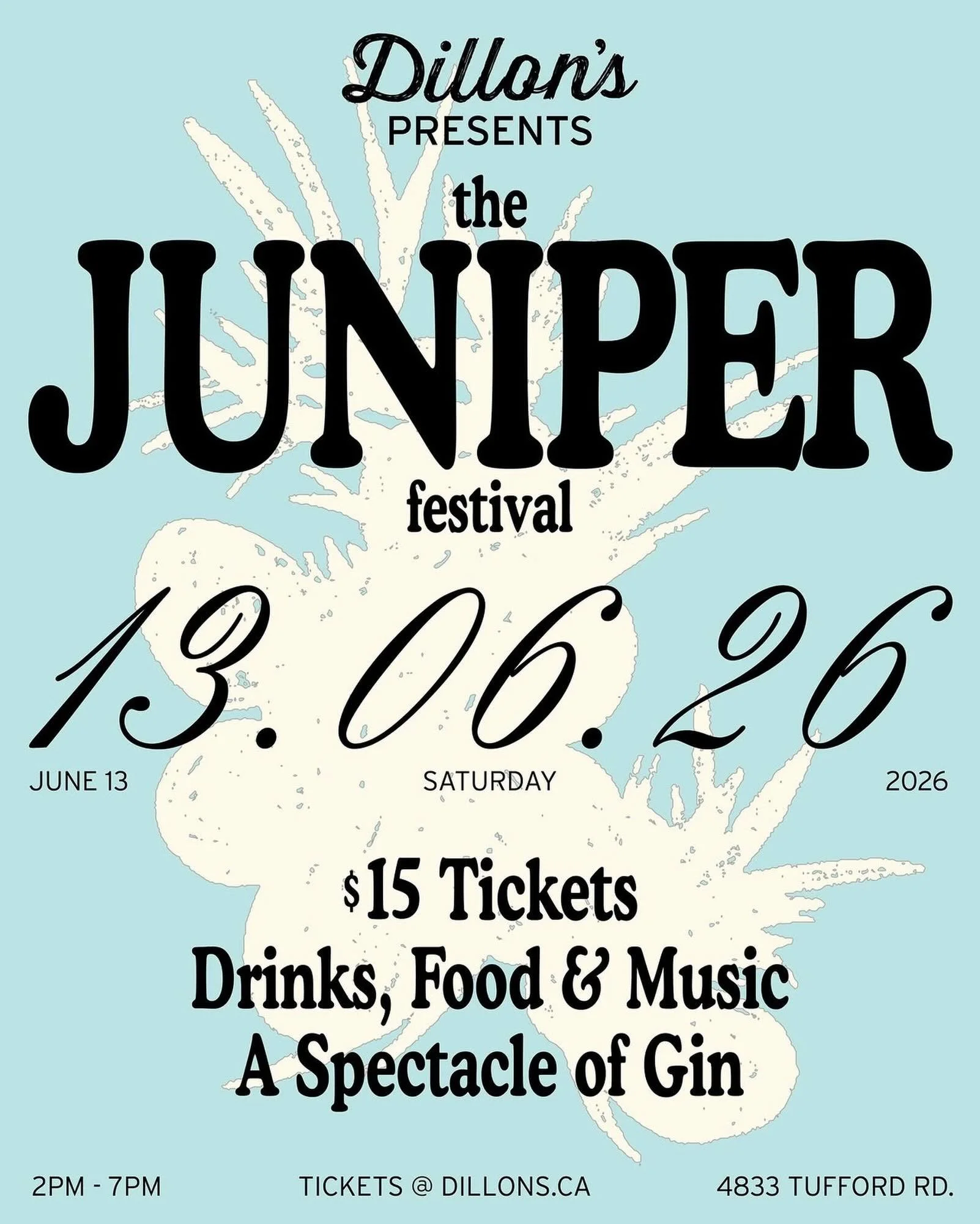 This weekend we&rsquo;re stepping away from the grill and into the garden. 

Join us a @dillonsdistills Juniper Festival, where we&rsquo;ll be serving Japanese-inspired bites and a special event-only kakigori creation.

A different menu. The same tea