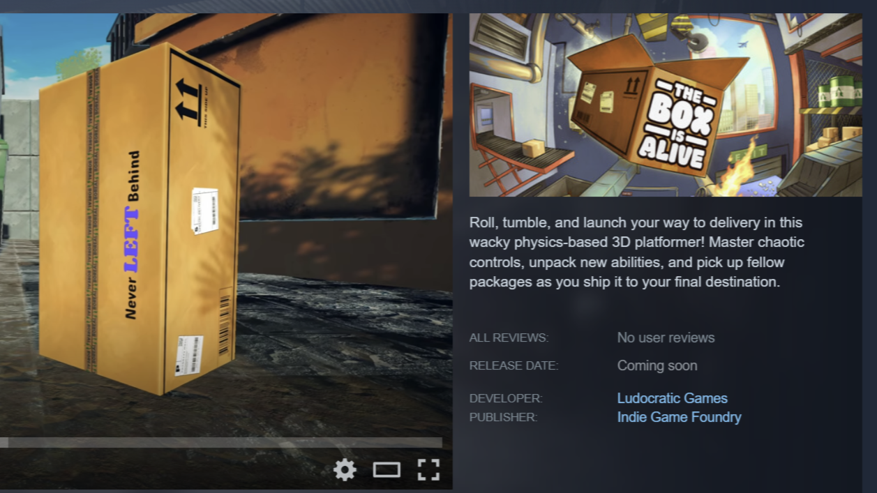 Steam Page Optimization