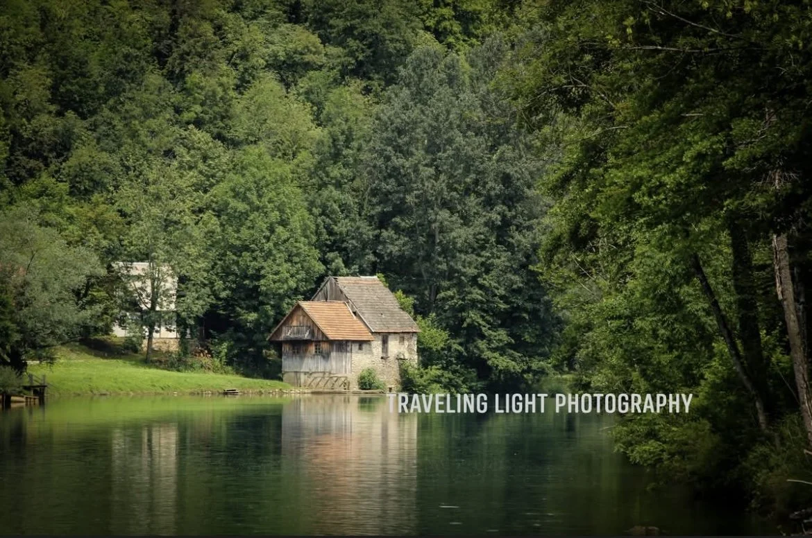 River Mill Canvas Print