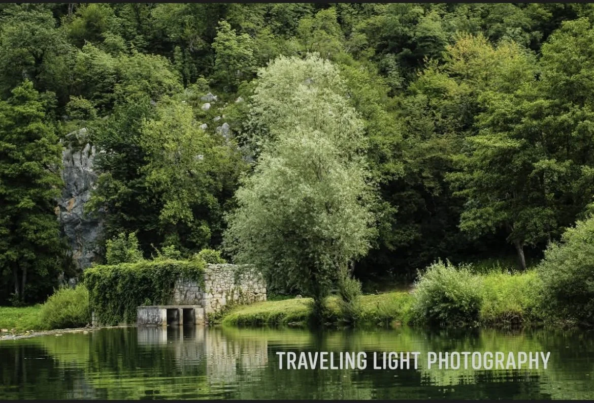 River Ruin Canvas Print