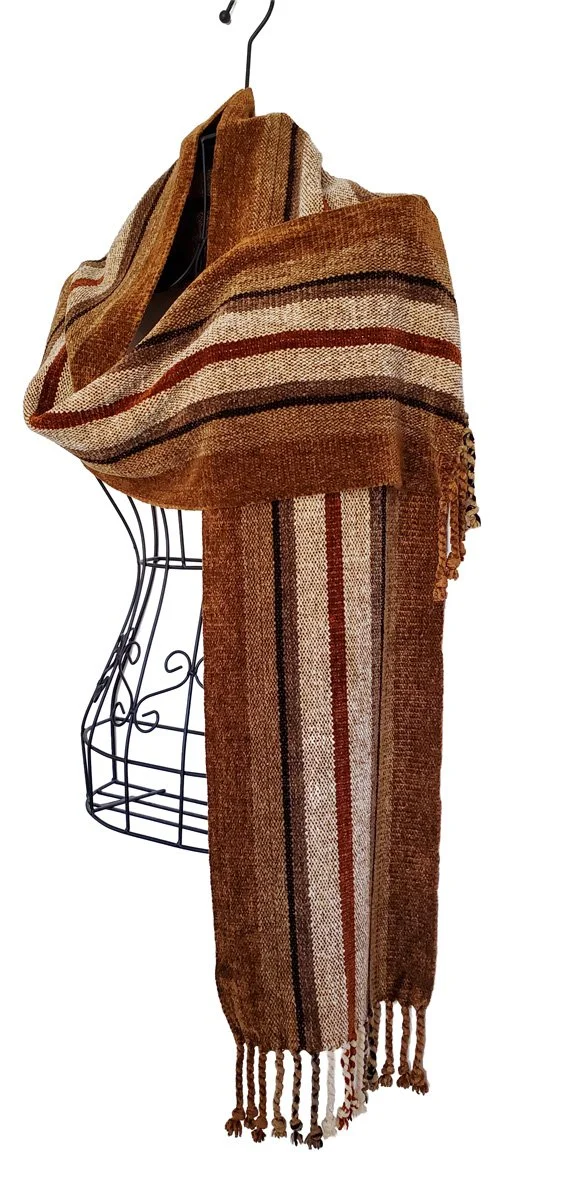 Wild-Clover-Weaving-brown-stripe-chenille-scarf-opt.jpg