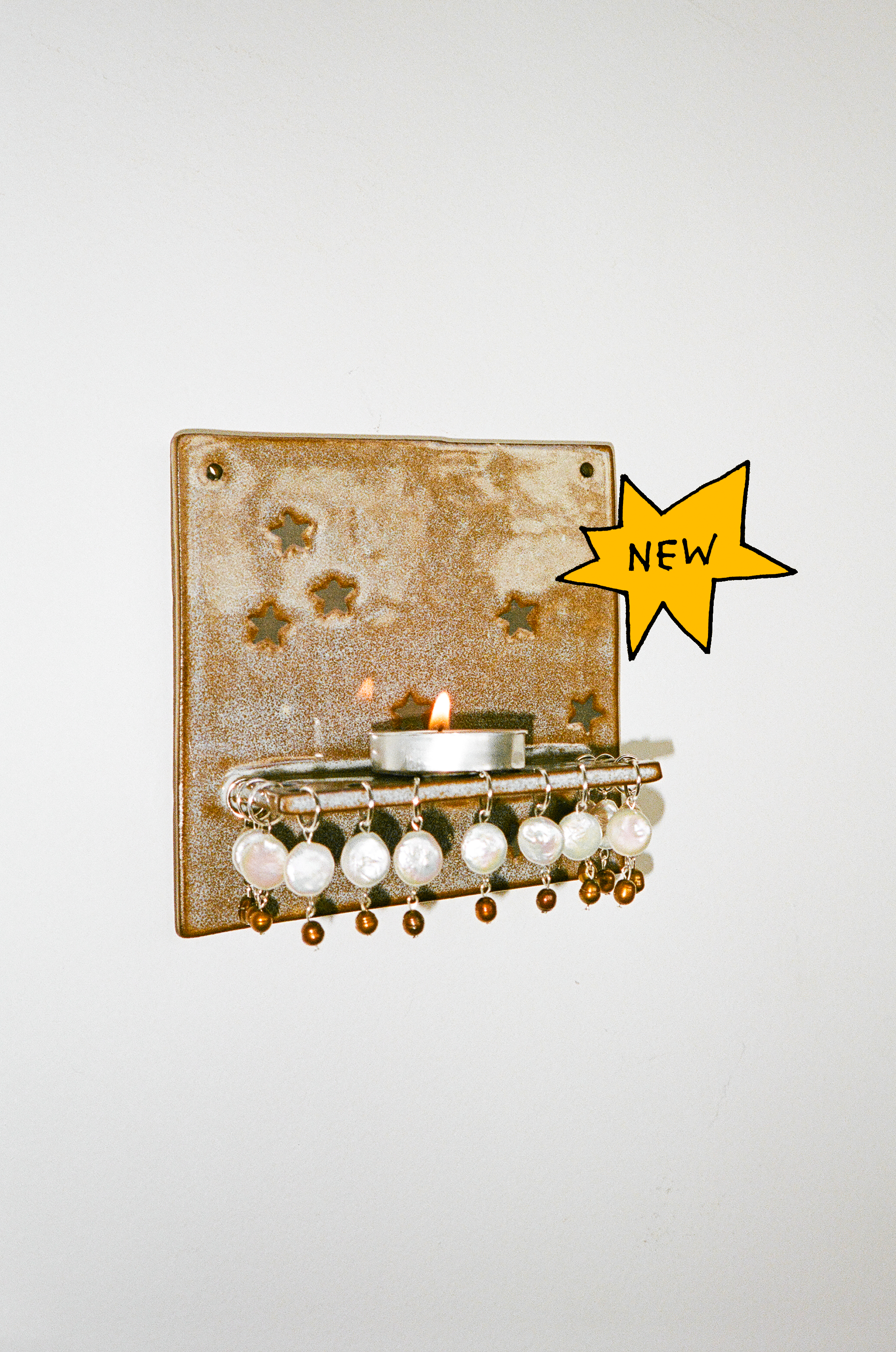 **NEW** STARDUST CANDLE SCONCE