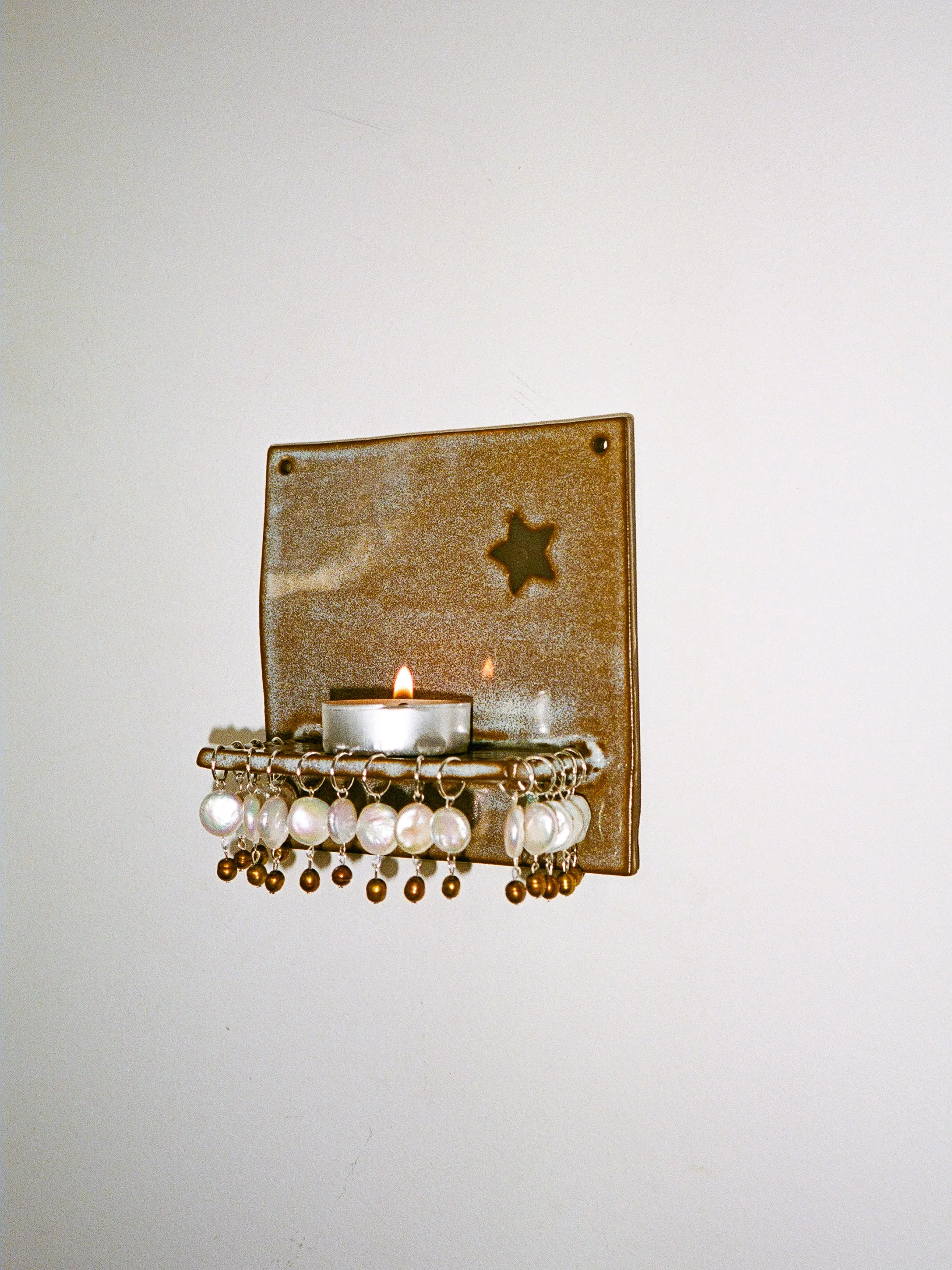 BABY STARDUST CANDLE SCONCE