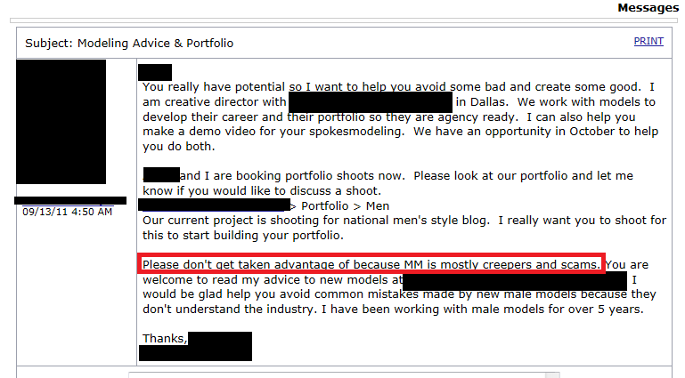 Creepers and Scams