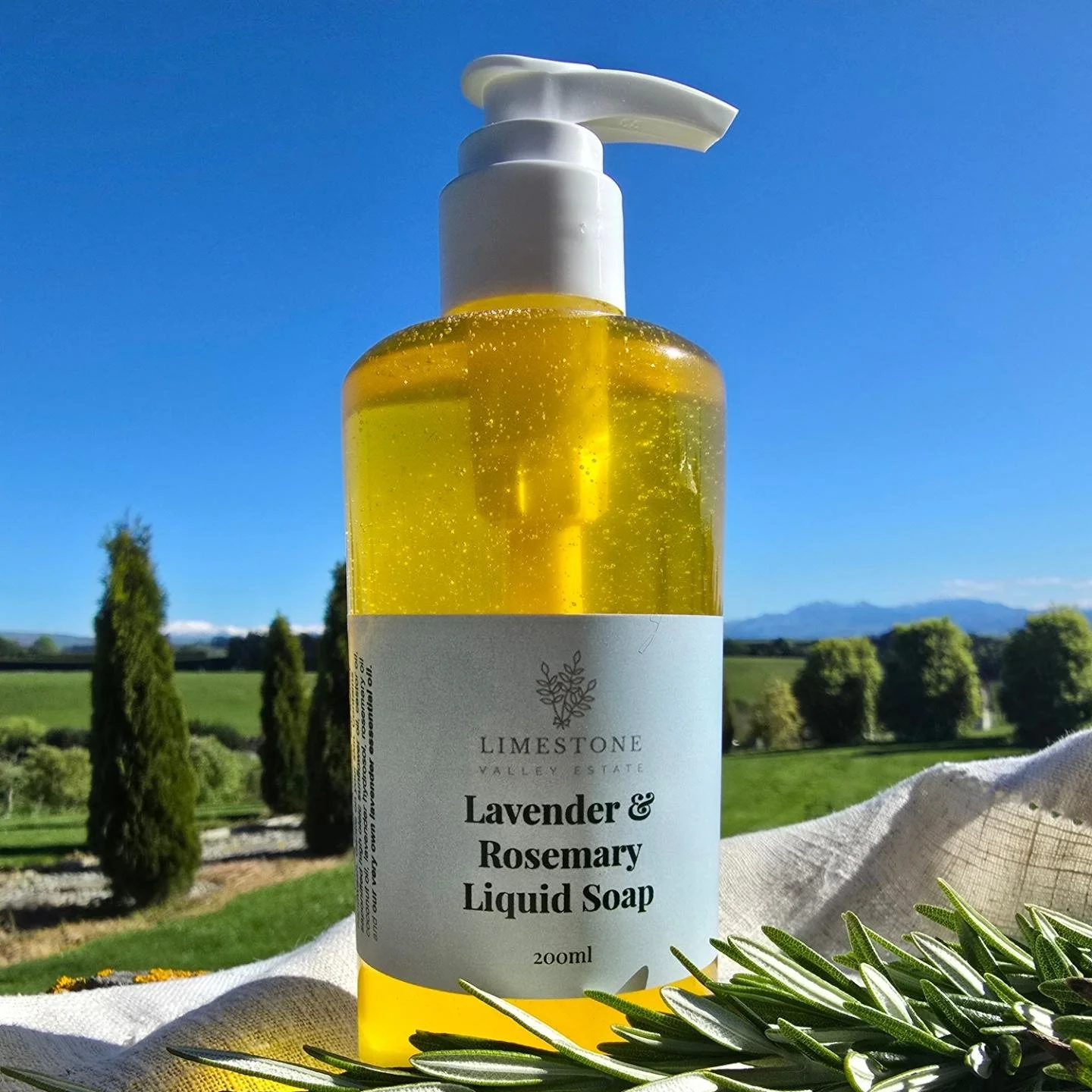 Rosemary & Lavender Liquid Castille Soap
