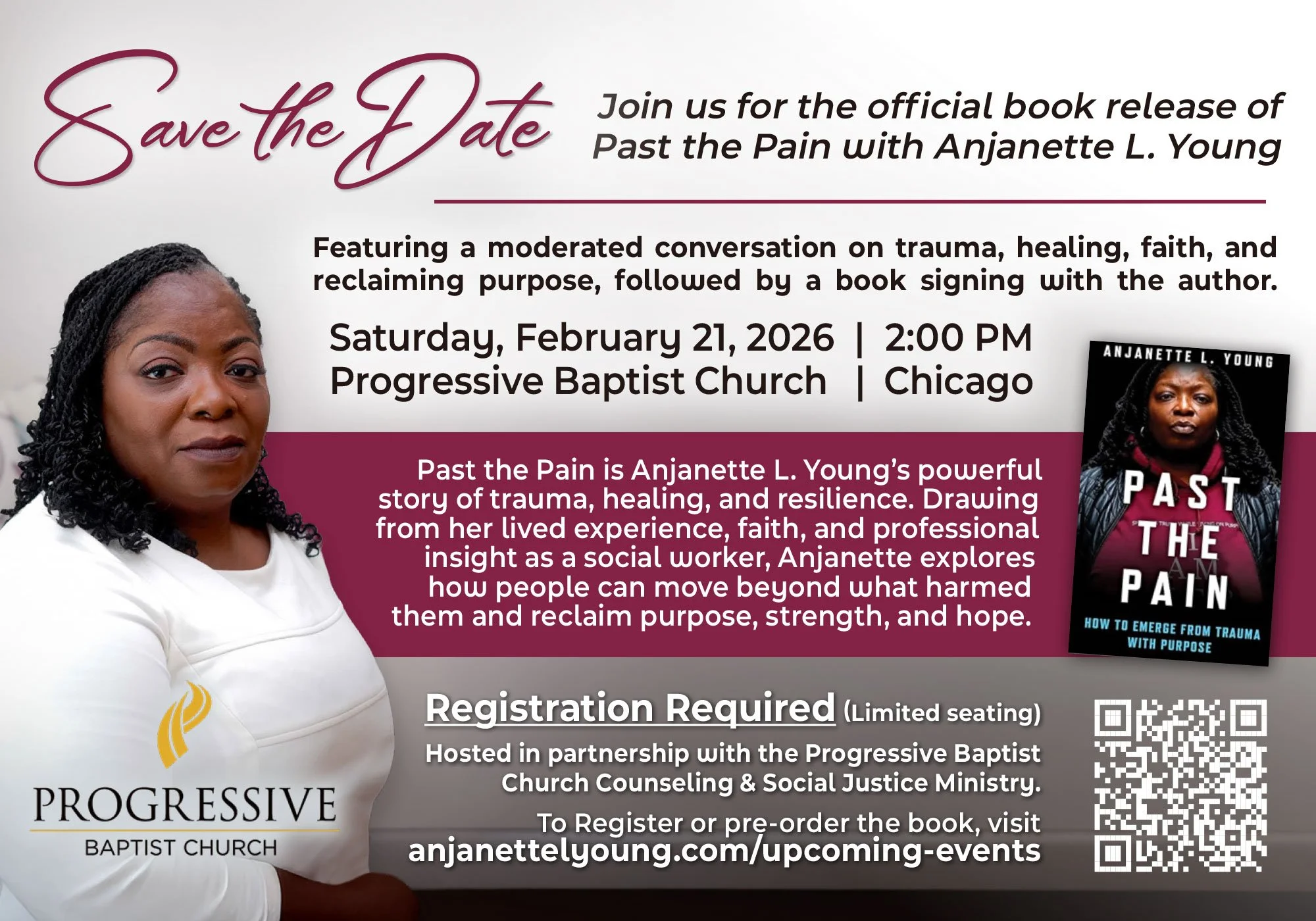 Past The Pain Book Release 