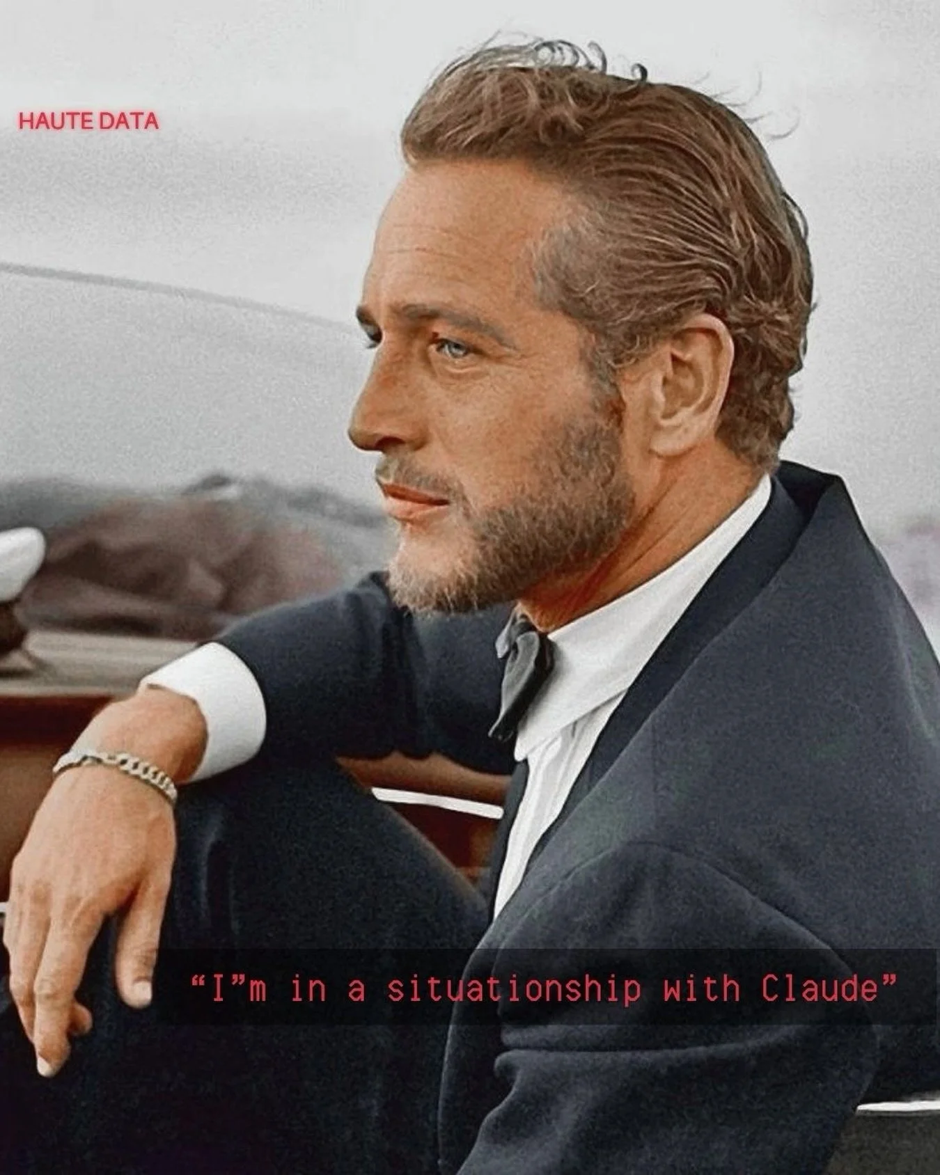 Can&rsquo;t resist a Daddy&hellip;

#PaulNewman
#ClaudeAI
#FashionTech
#AIinFashion
#DigitalFashion