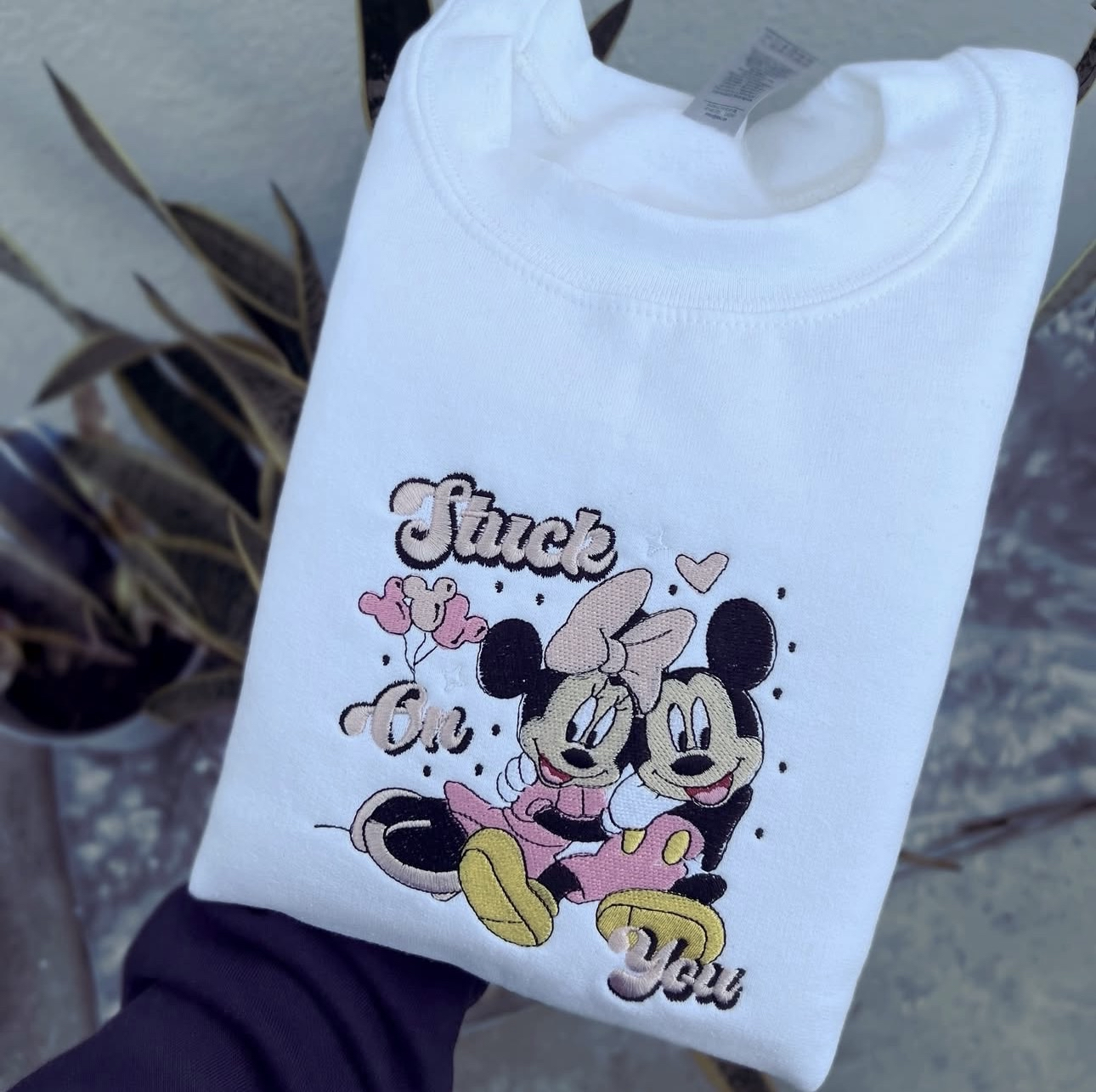 Stuck On You Embroidered Sweater