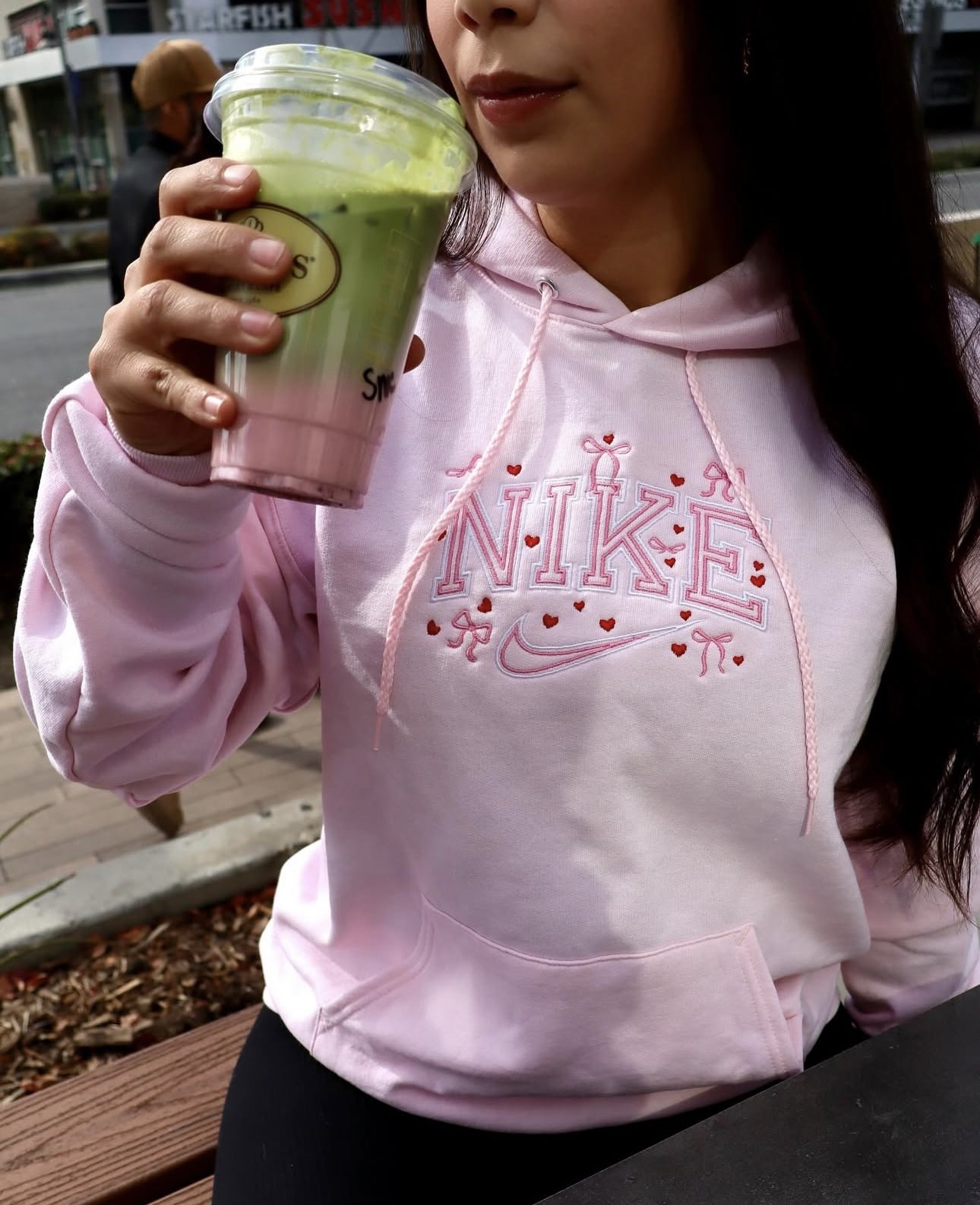 Coquette Hearts Embroidered Sweater