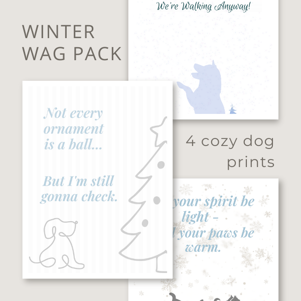 Winter Wags Poster Pack