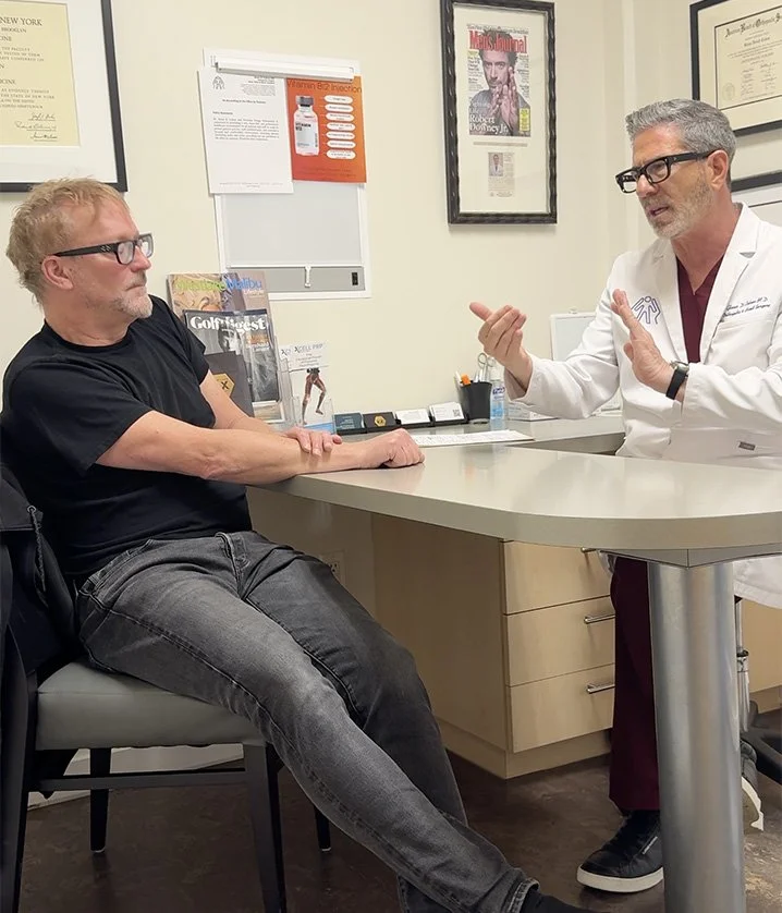 Orthopedic Patient and Doctor