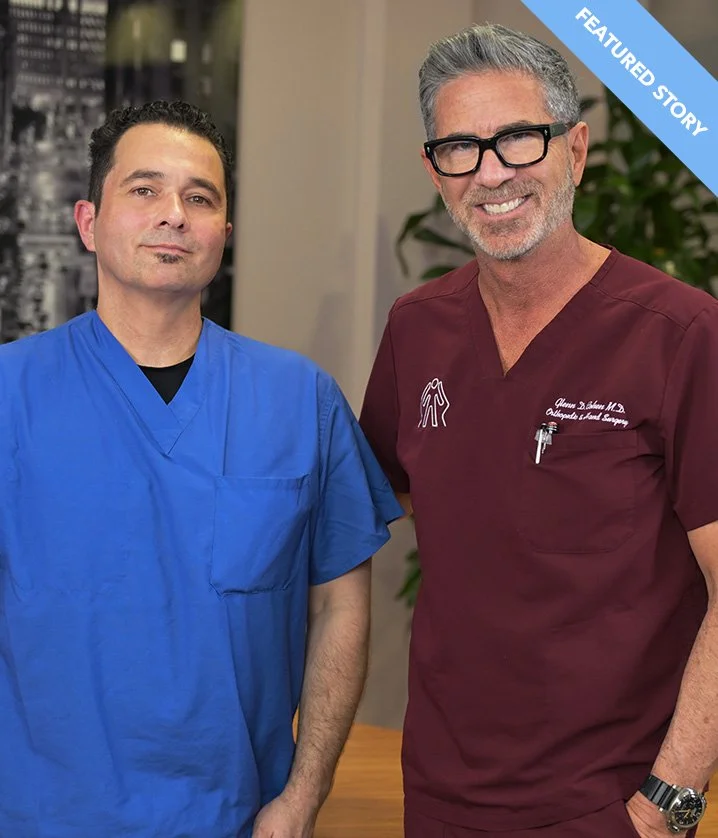 Orthopedic Patient and Doctor