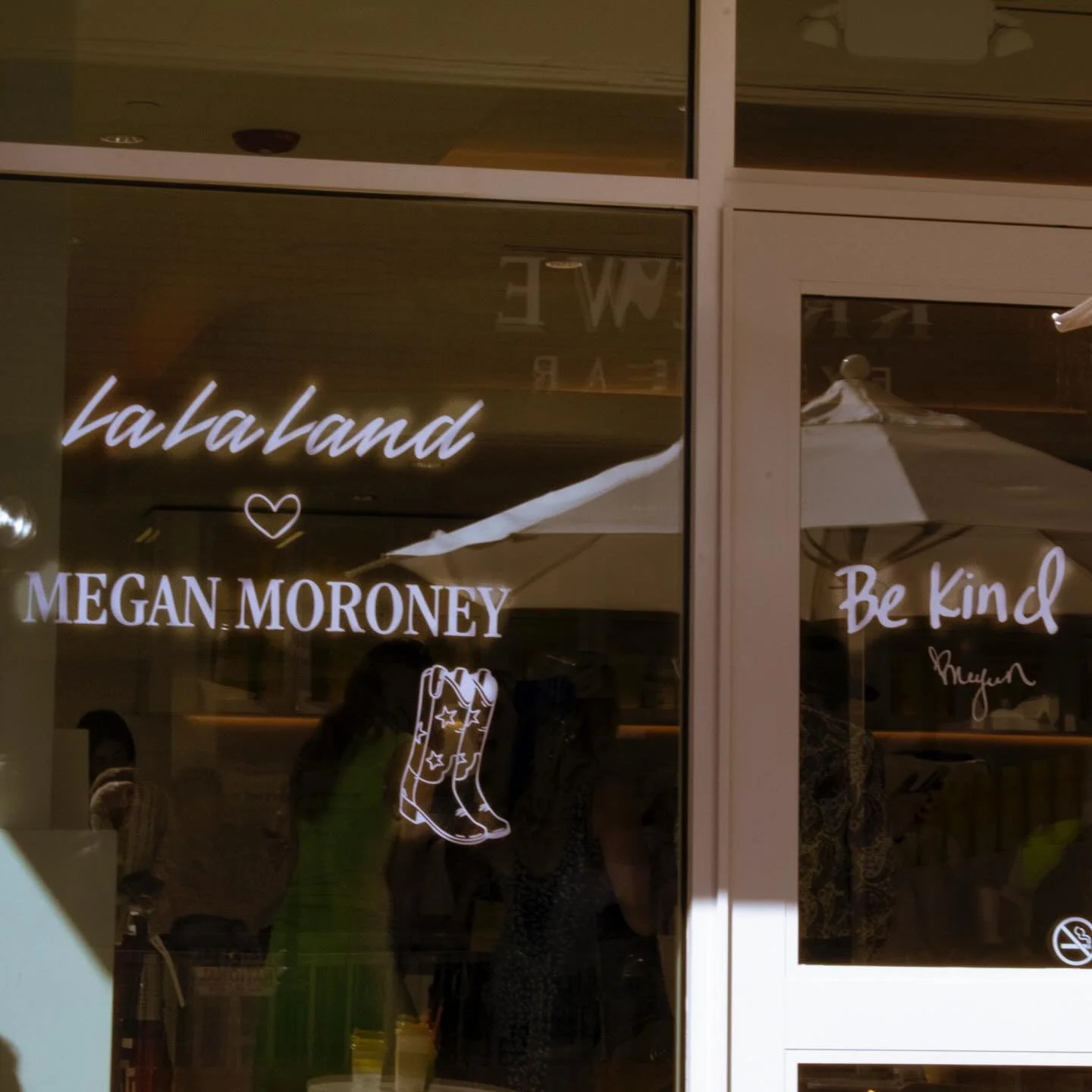 Megan Moroney Pop Up Event 🩵 at La La Land
