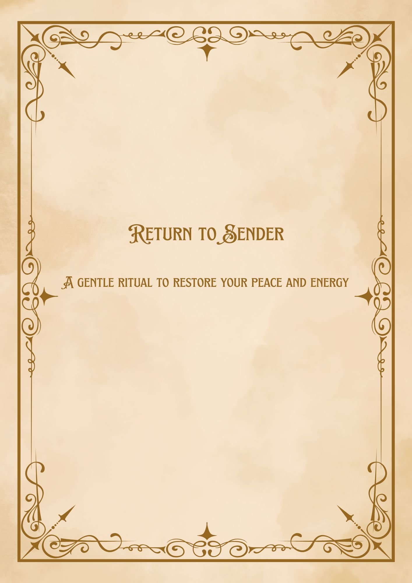 Free - Return to sender