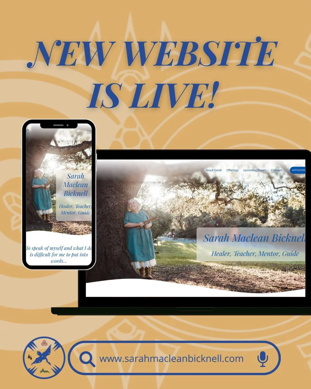 ✨I am grateful to share that my updated website is now live✨
As our world is ever shifting and changing, my work shifts to reflect it.  I&rsquo;ve updated my website this year to highlight my current offerings, and with this update I have 3 discounte