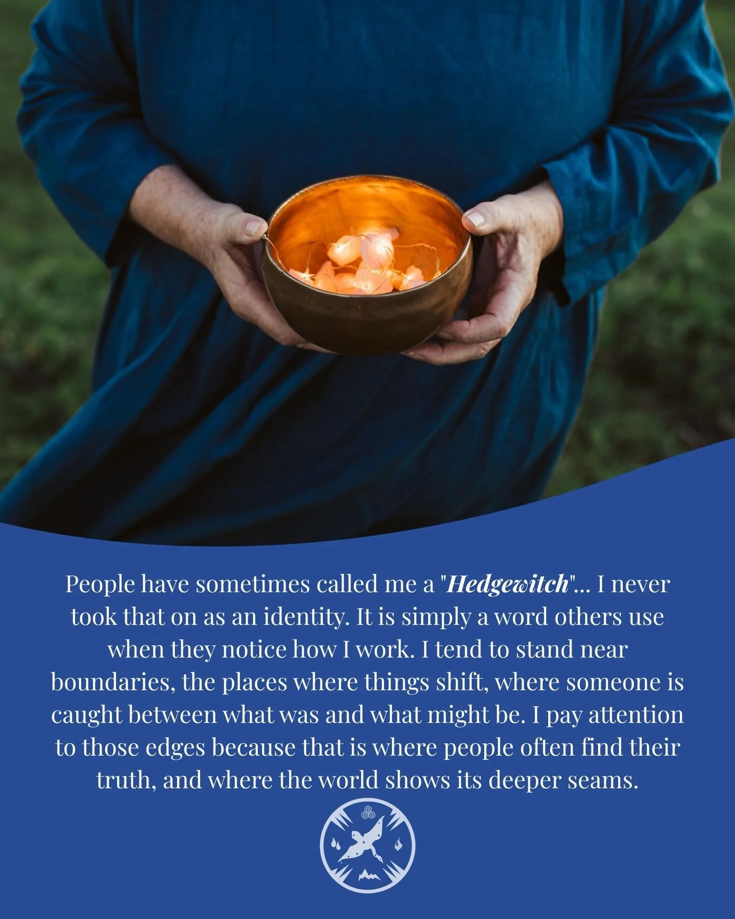 Reflections from a &ldquo;hedgewitch&rdquo;