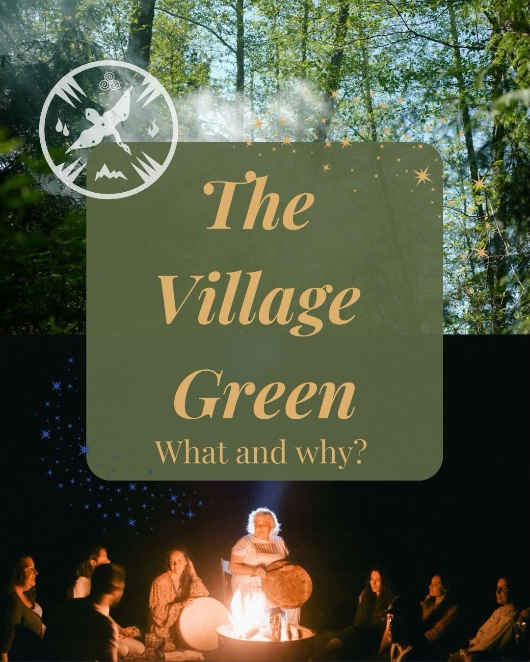 For those of us who know the importance of community and eldership, and for those longing to remember&hellip;. 

This community is designed to support you in your spiritual practices and connection to our world. 
 
The Village Green is here for you.