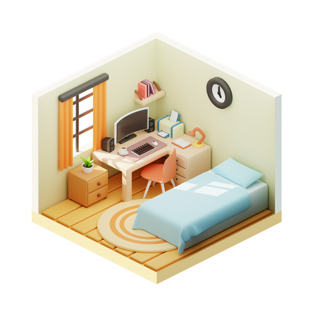 Zoned heating and cooling for individual rooms