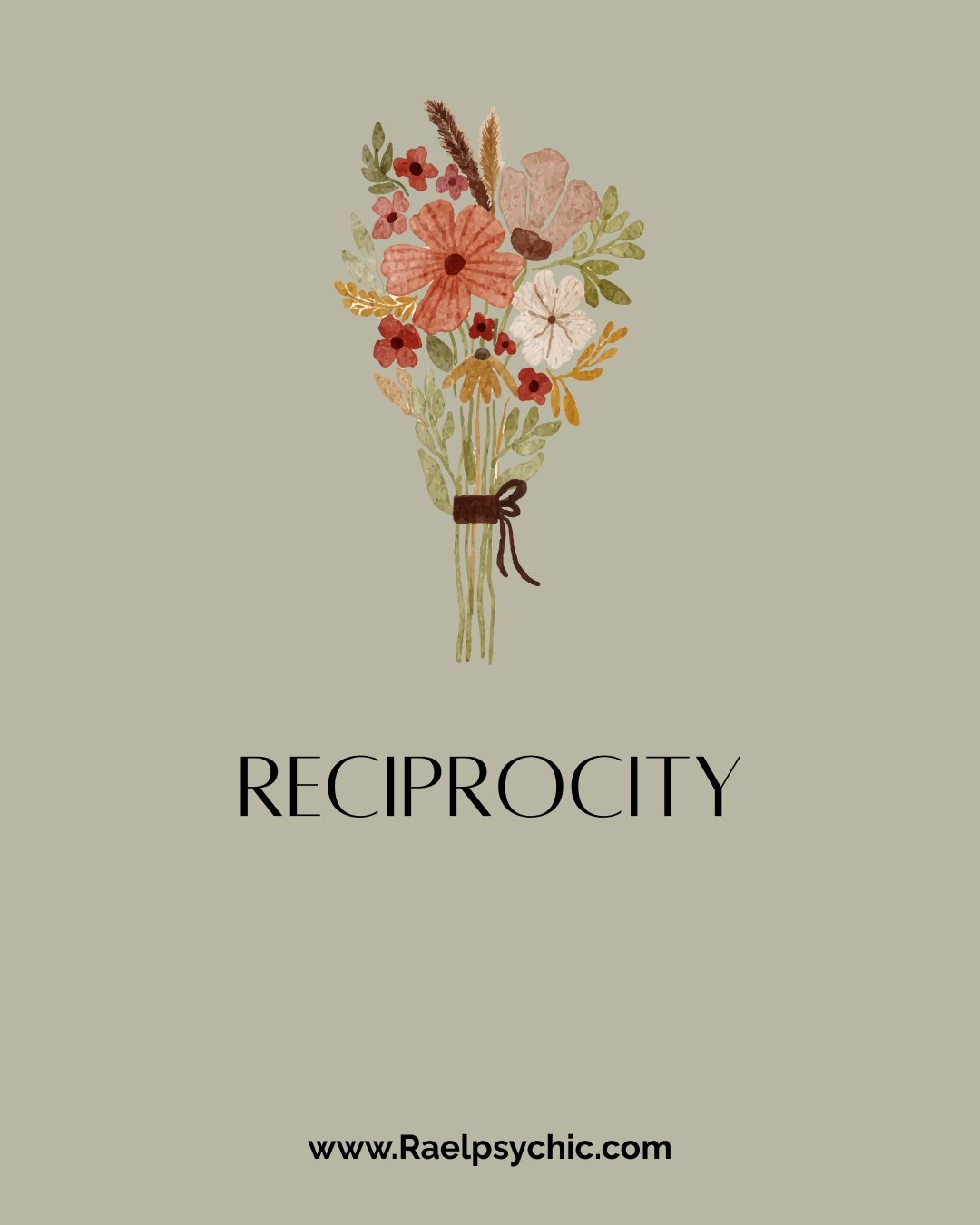 Reciprocity is the balanced exchange of giving and receiving. A relationship with life that feels mutual, nourishing, and true.
This week&rsquo;s word invites you to notice where you over give or under receive. Restore balance by honoring your own ne