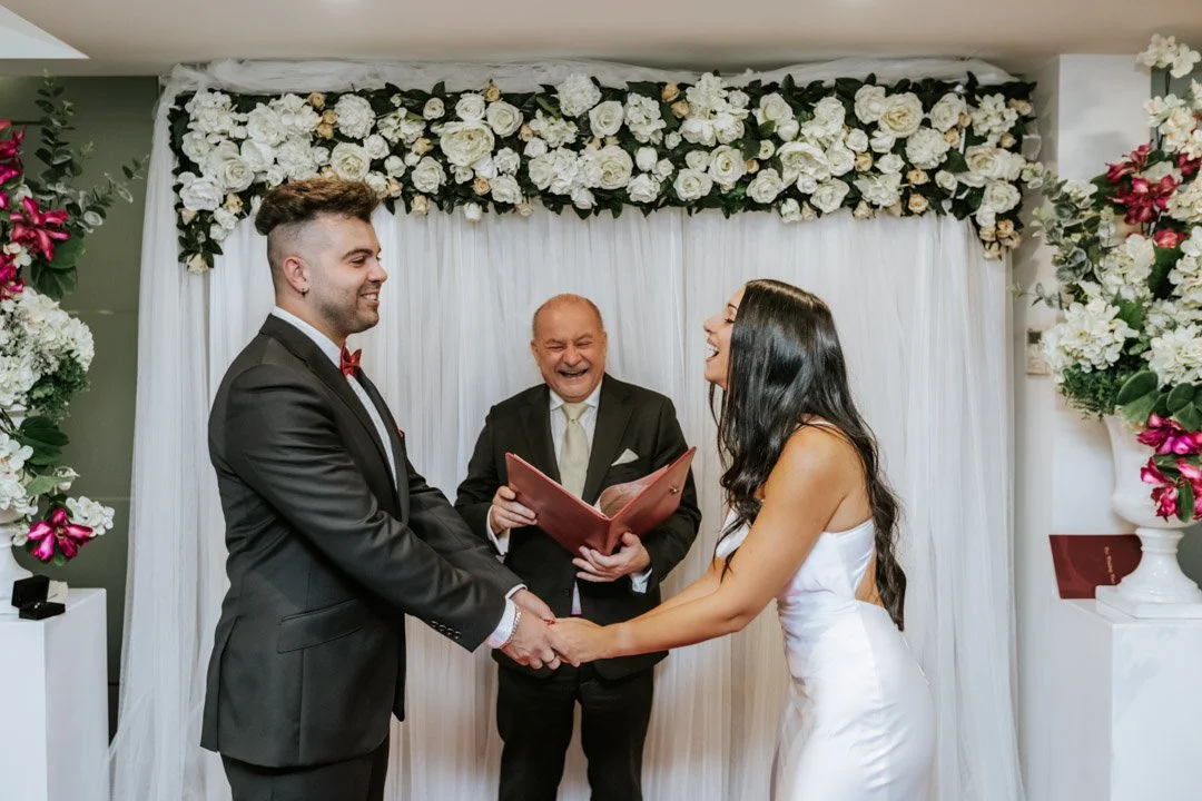 Steph &amp; Sami’s Wedding at Registry Style Weddings, Southbank Melbourne