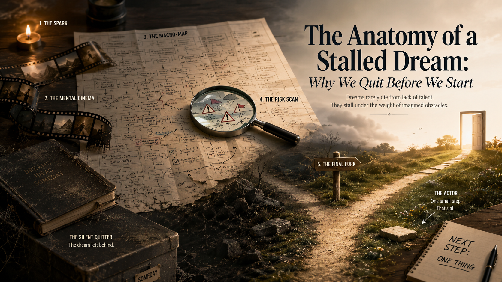 The Anatomy of a Stalled Dream: Why We Quit Before We Start