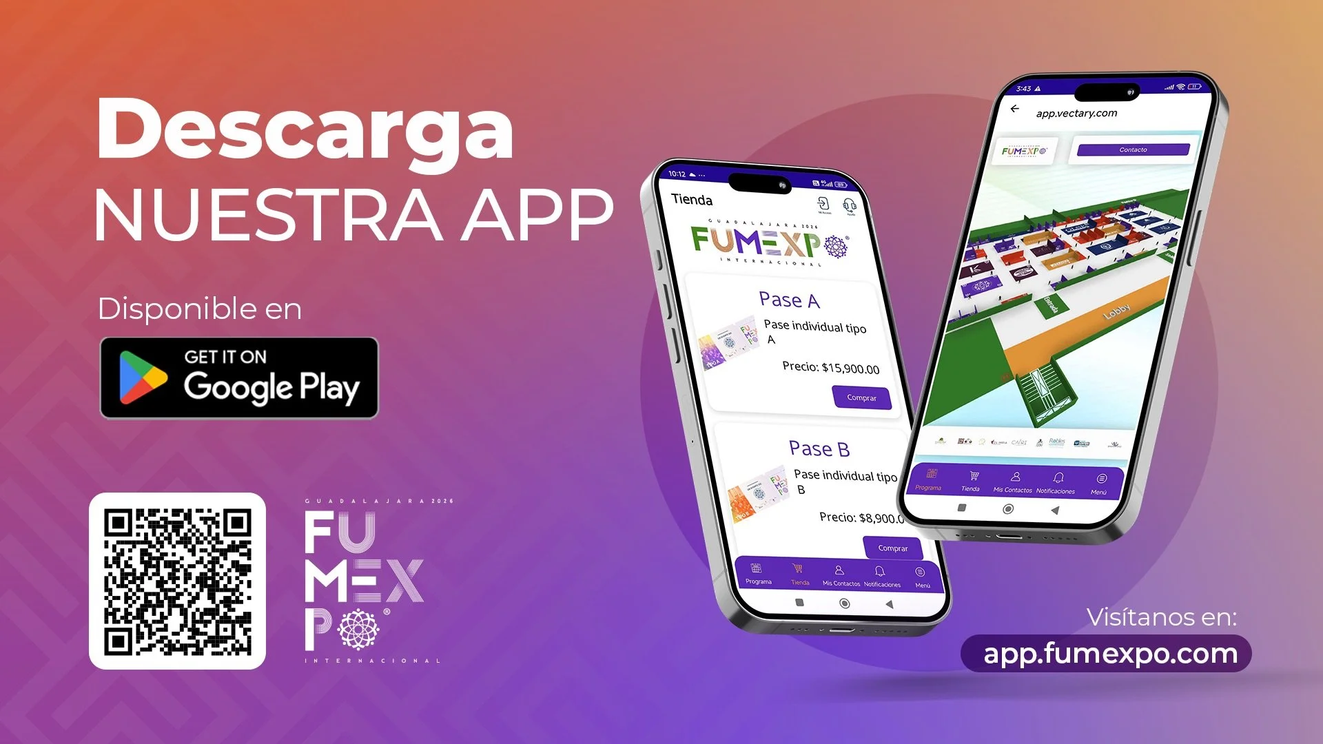 Descarga la app FUMEXPO Internacional