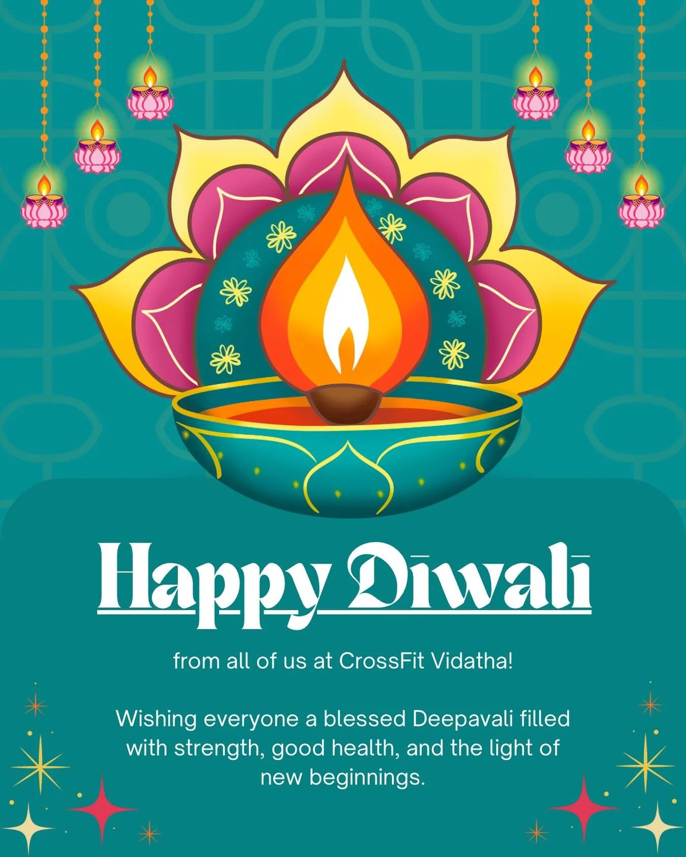 Grateful for the light this community brings, both inside and outside the gym 💚
Wishing you all a Happy Deepavali! 🪔