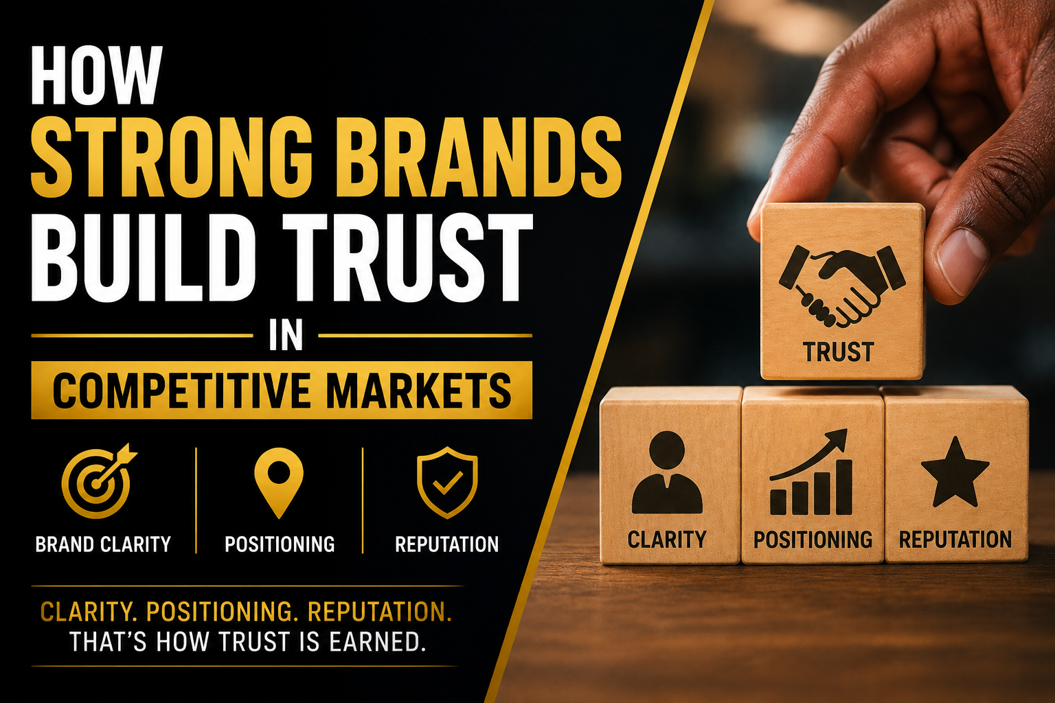 How Strong Brands Build Trust in Competitive Markets