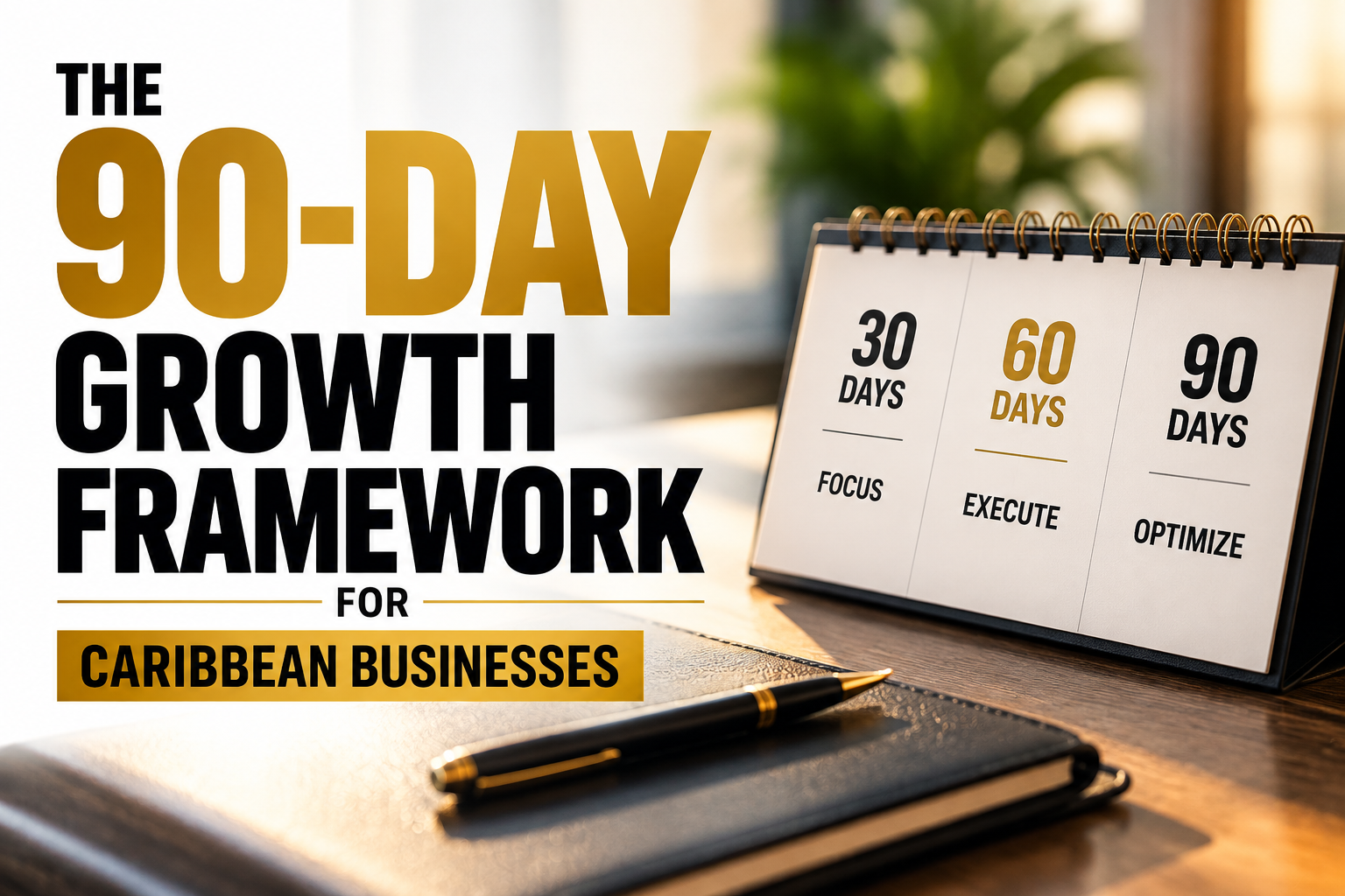 The 90-Day Growth Framework for Caribbean Businesses