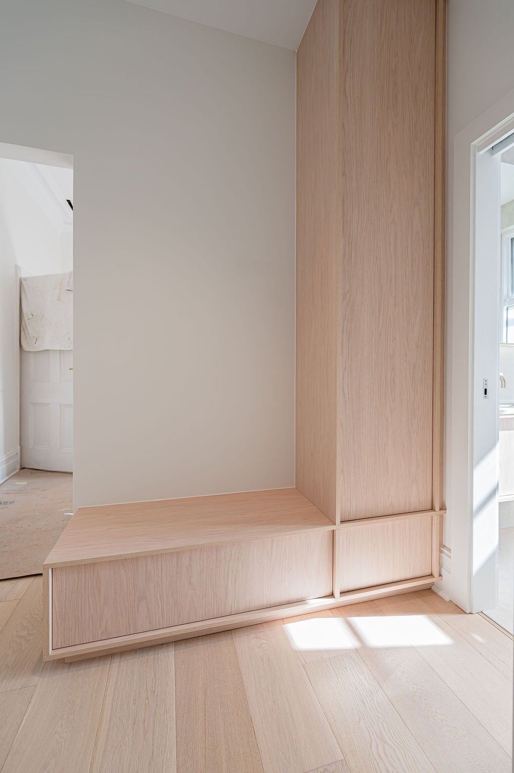 Timbergrain cabinetry storage