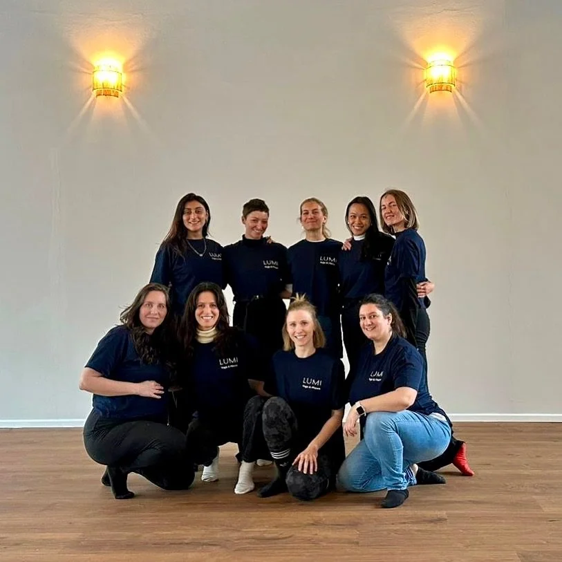 LUMI is not just a space &mdash; it&rsquo;s the people who hold it.

Each class begins with a shared breath,
and ends with an invitation to stay.

Every teacher here is chosen with care.
So is every person who walks through the door.

Come and practi