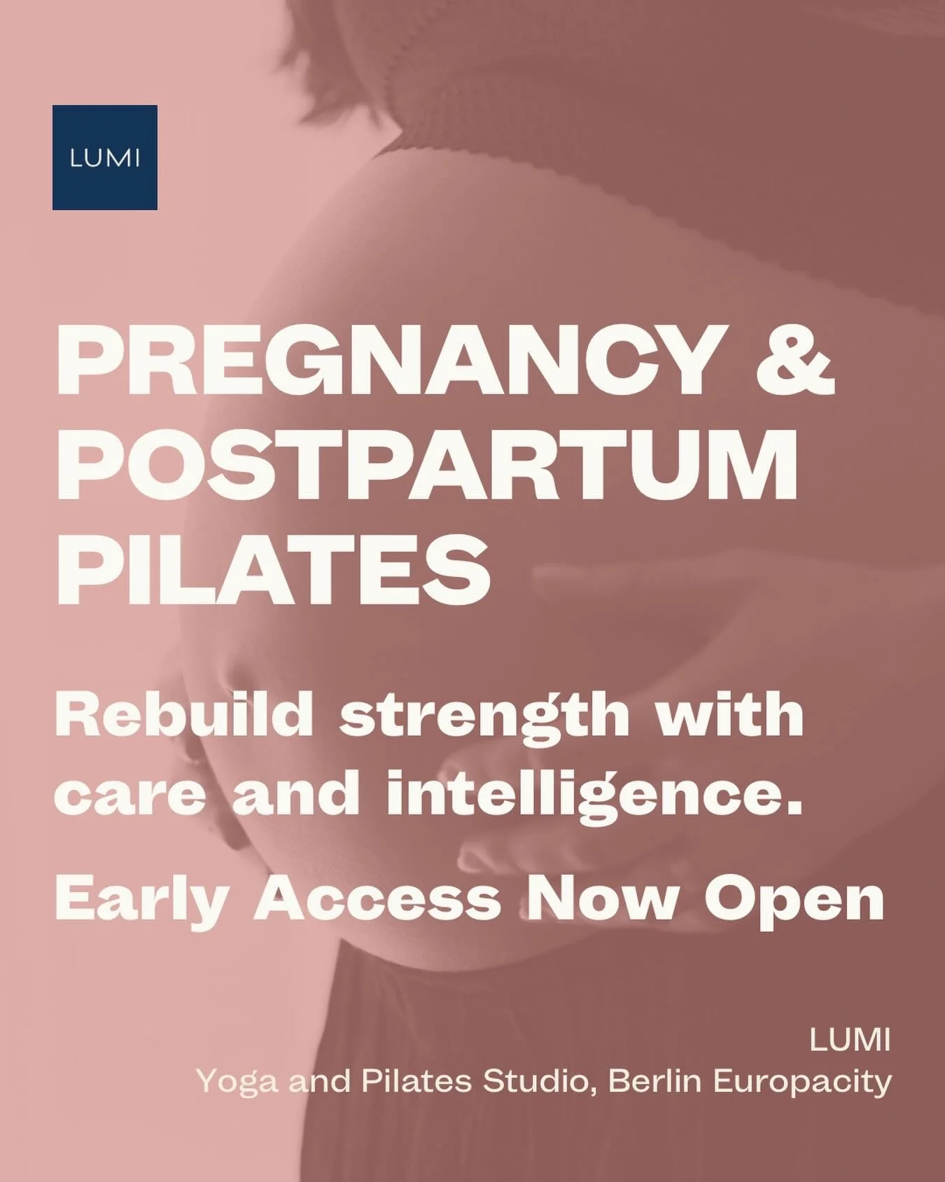 Pregnancy and postpartum reshape everything.

This is not about bouncing back.
It&rsquo;s about rebuilding strength with intelligence, support, and deep respect for your body and your timing.

We&rsquo;re opening a small Pregnancy &amp; Postpartum Pi