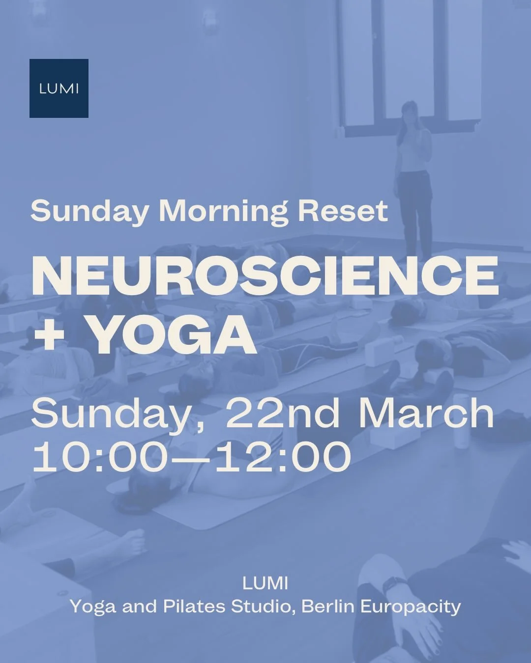 Stress is inevitable.
But the way your brain and body respond to it can be trained.

Join us for a Sunday Morning Reset where we combine neuroscience insights with a grounding yoga practice to help regulate the nervous system.

What you&rsquo;ll gain