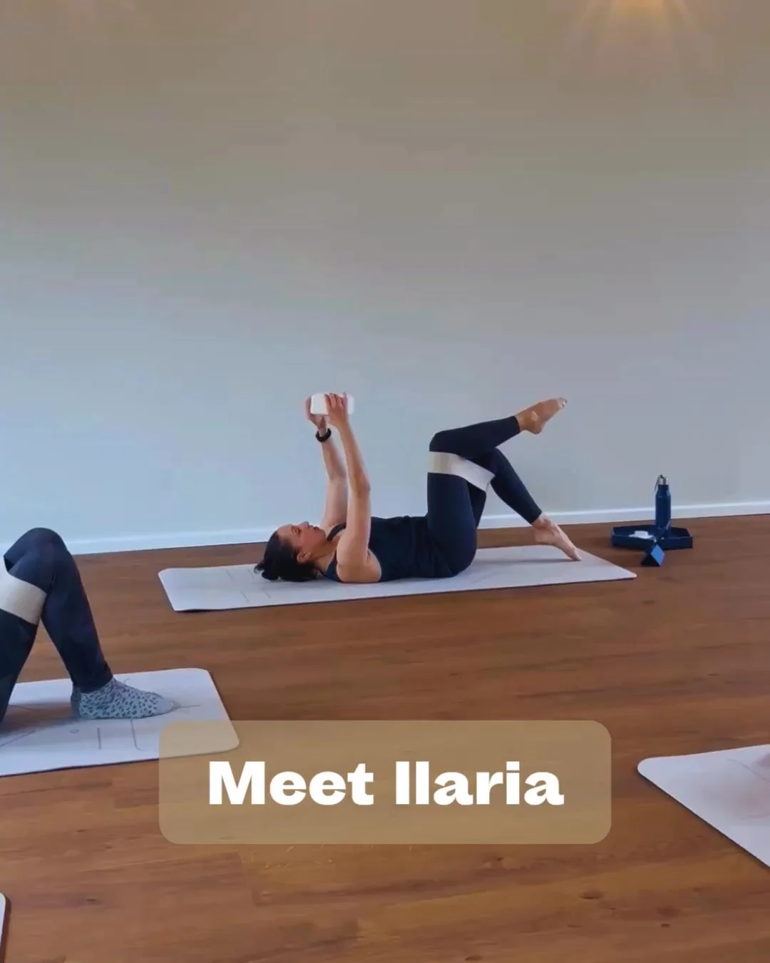 Some teachers give you a great workout.

Ilaria gives you that. And something harder to find.
A real understanding of your own body.

Fifteen years as a professional dancer and choreographer across Europe and Asia gave her a relationship with movemen