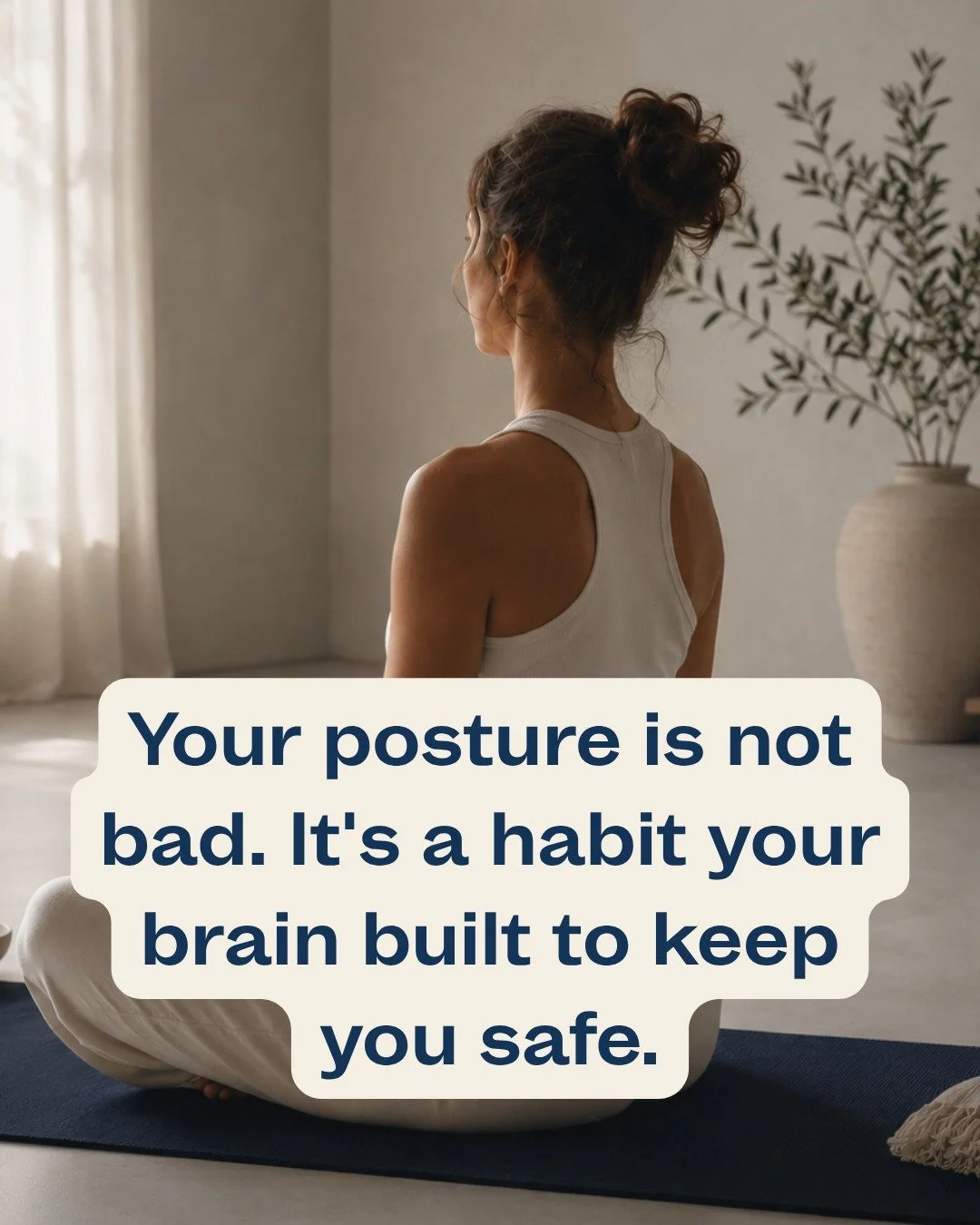 We've been told we have bad posture so many times we've started to believe the body is doing something wrong.

It isn't. It's doing exactly what it learned to do.

New neuroscience tells us the brain is not a passive recorder of experience &mdash; it