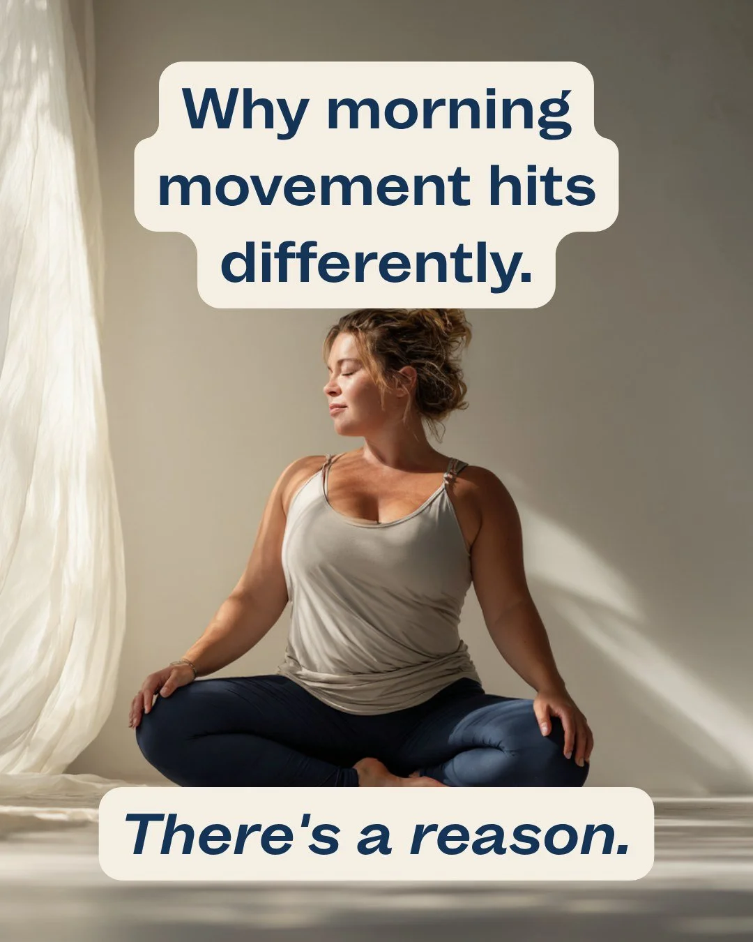 There's a reason morning movement feels different. Your body is already ready, you just have to meet it.

Swipe to understand what's actually happening.

#morningyoga #morningpilates #morningmovement #holistichealth #yogaberlin #pilatesberlin