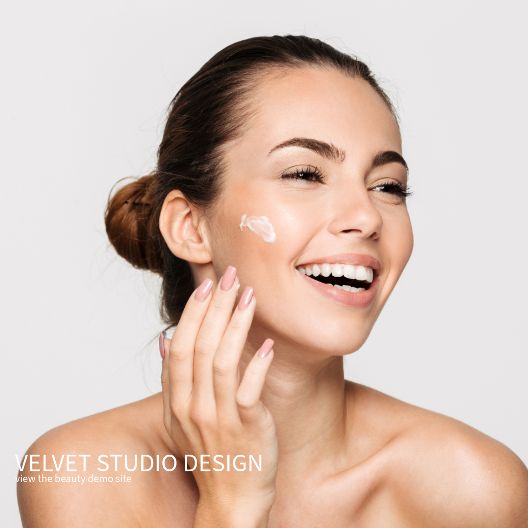 The velvet design studio, beauty template