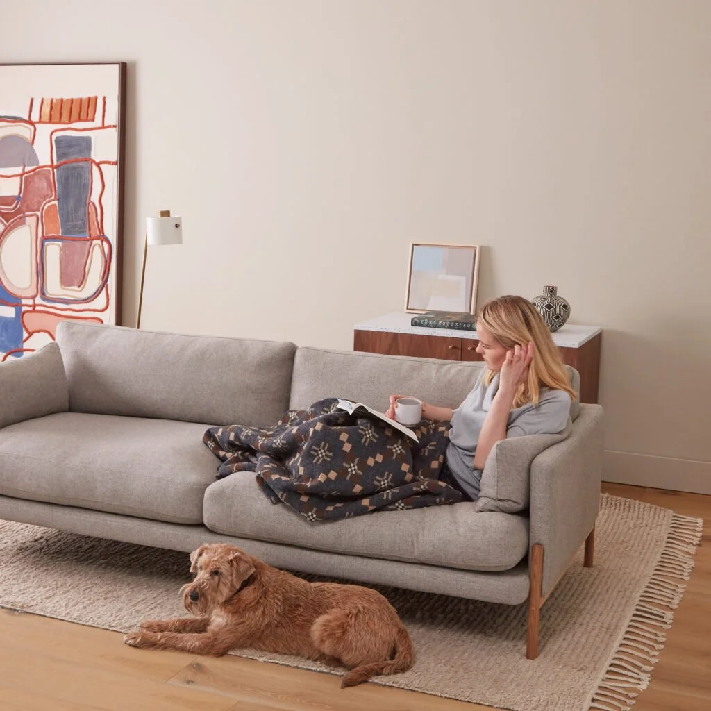 Another Sofa 3 Seater by Daniel Schofield in a contemporary living room