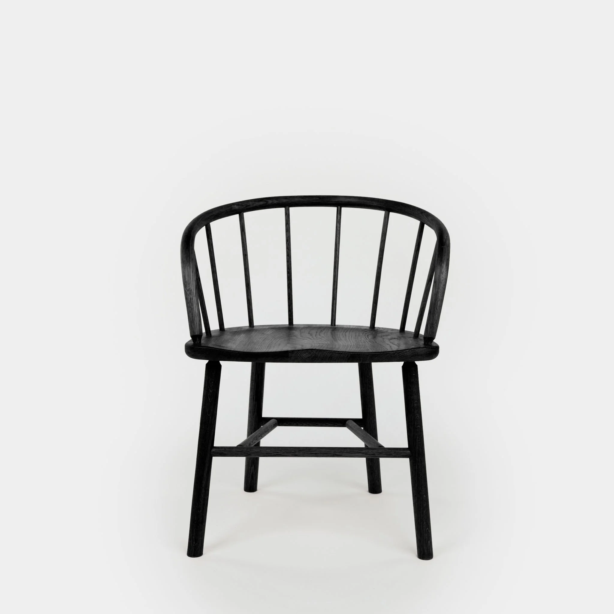 Hardy Chair in black lacquered ash by Another Country