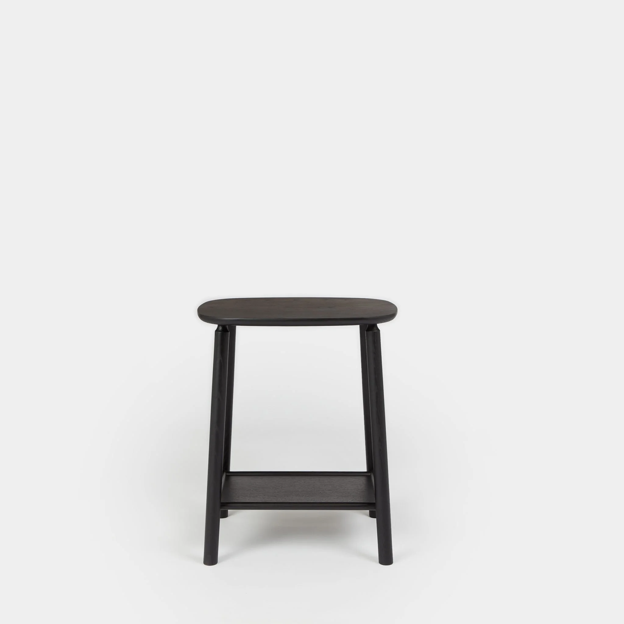 Hardy Side Table in solid black ash without drawer by Another Country (Copy) (Copy)