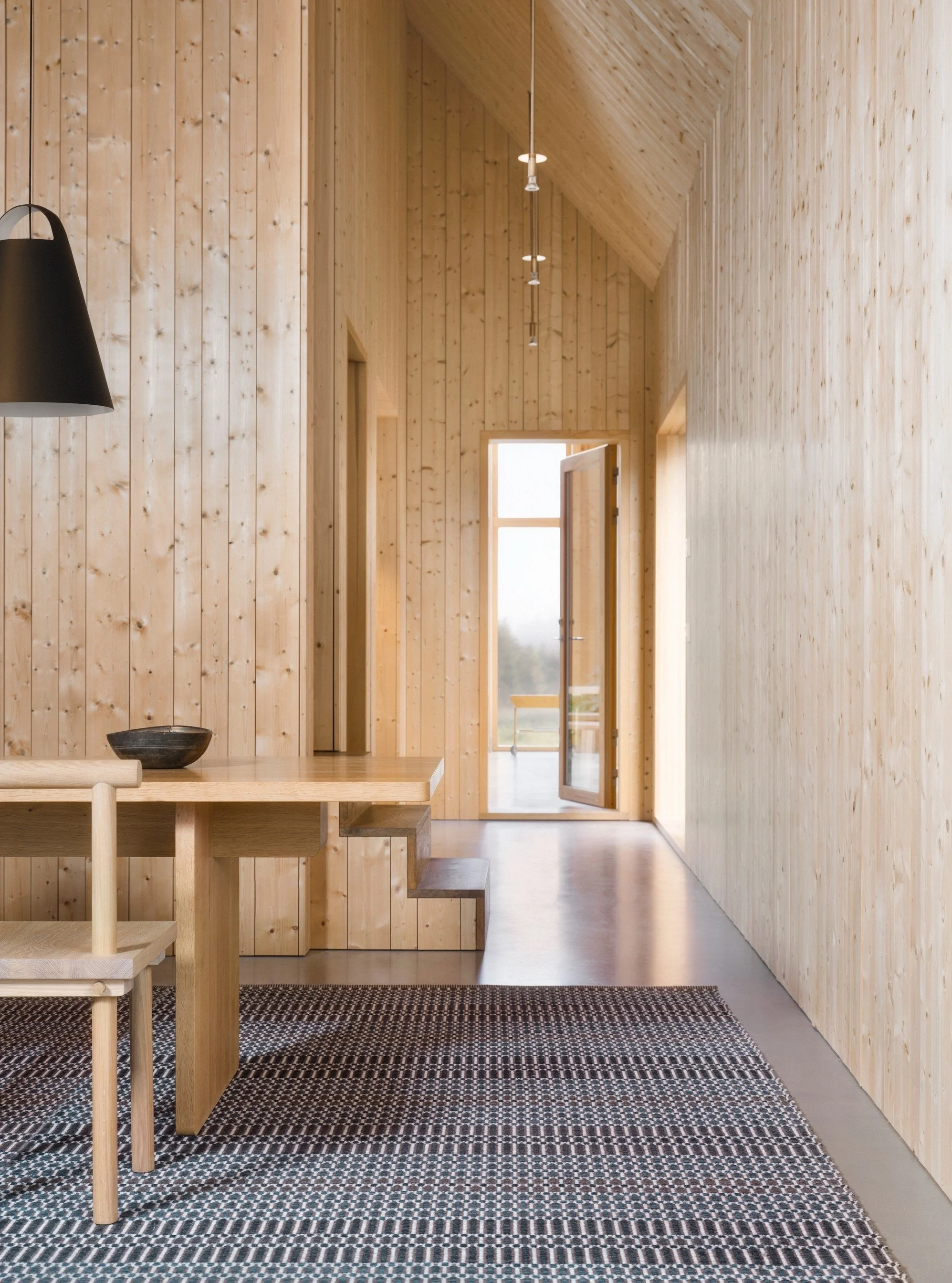 Kasthall Ida woven wool rug – lifestyle view – Winter 580