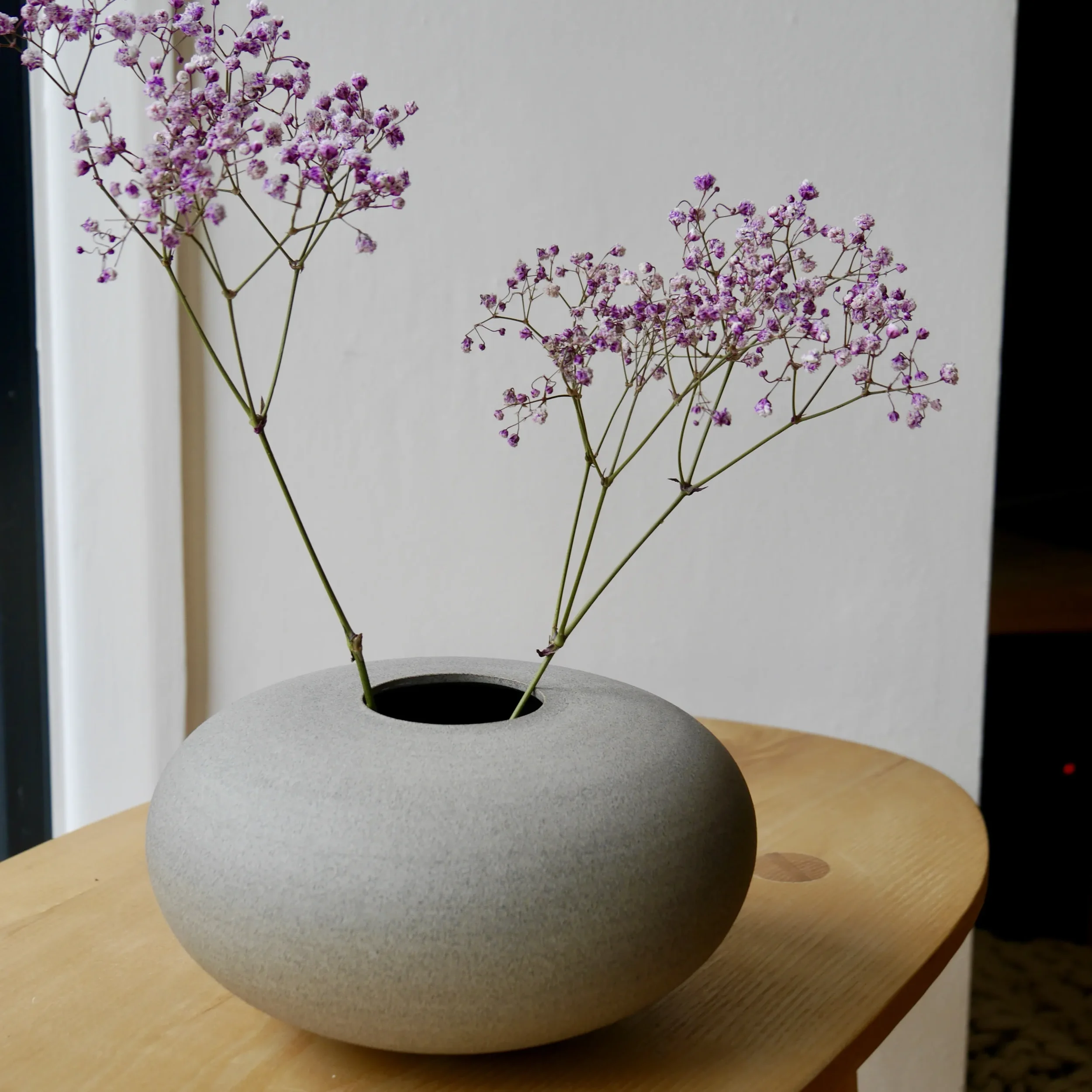 Stone Vase by Throw to Fire – handmade stoneware ceramic vase