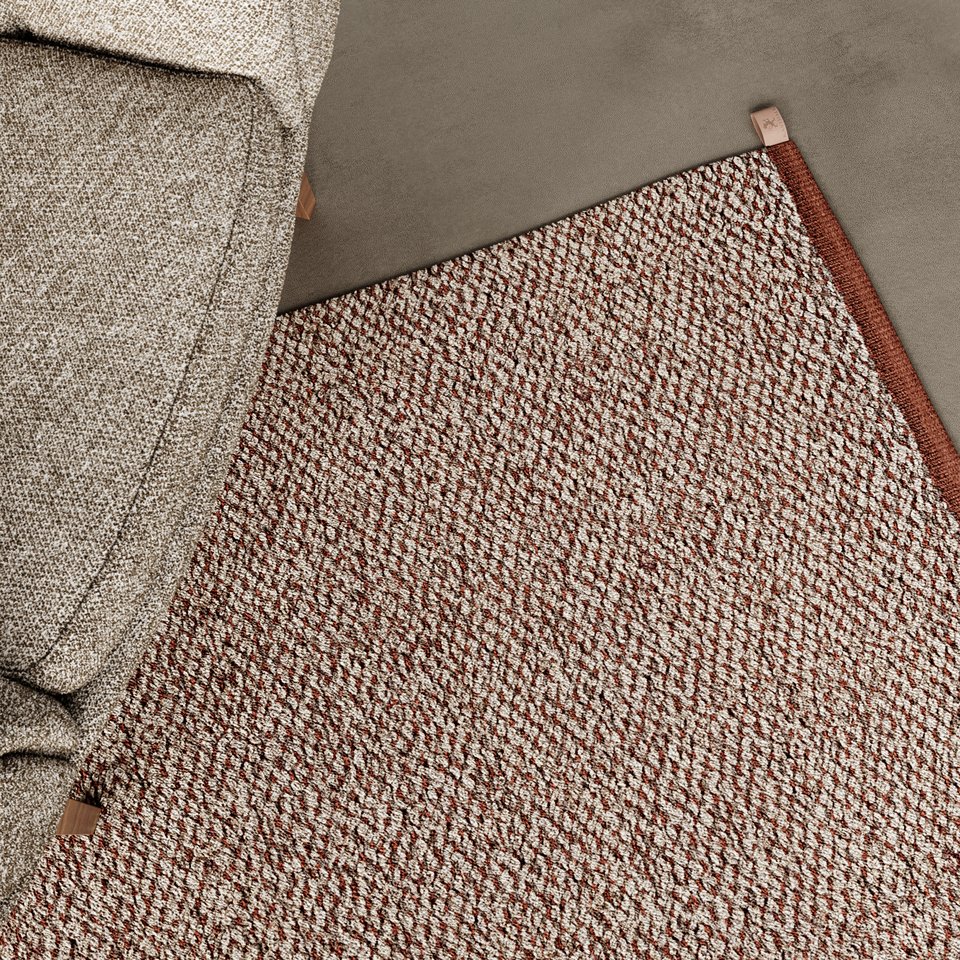 Terrazzo rug by Kasthall – textured woven bouclé detail_Carnelian_801.jpg