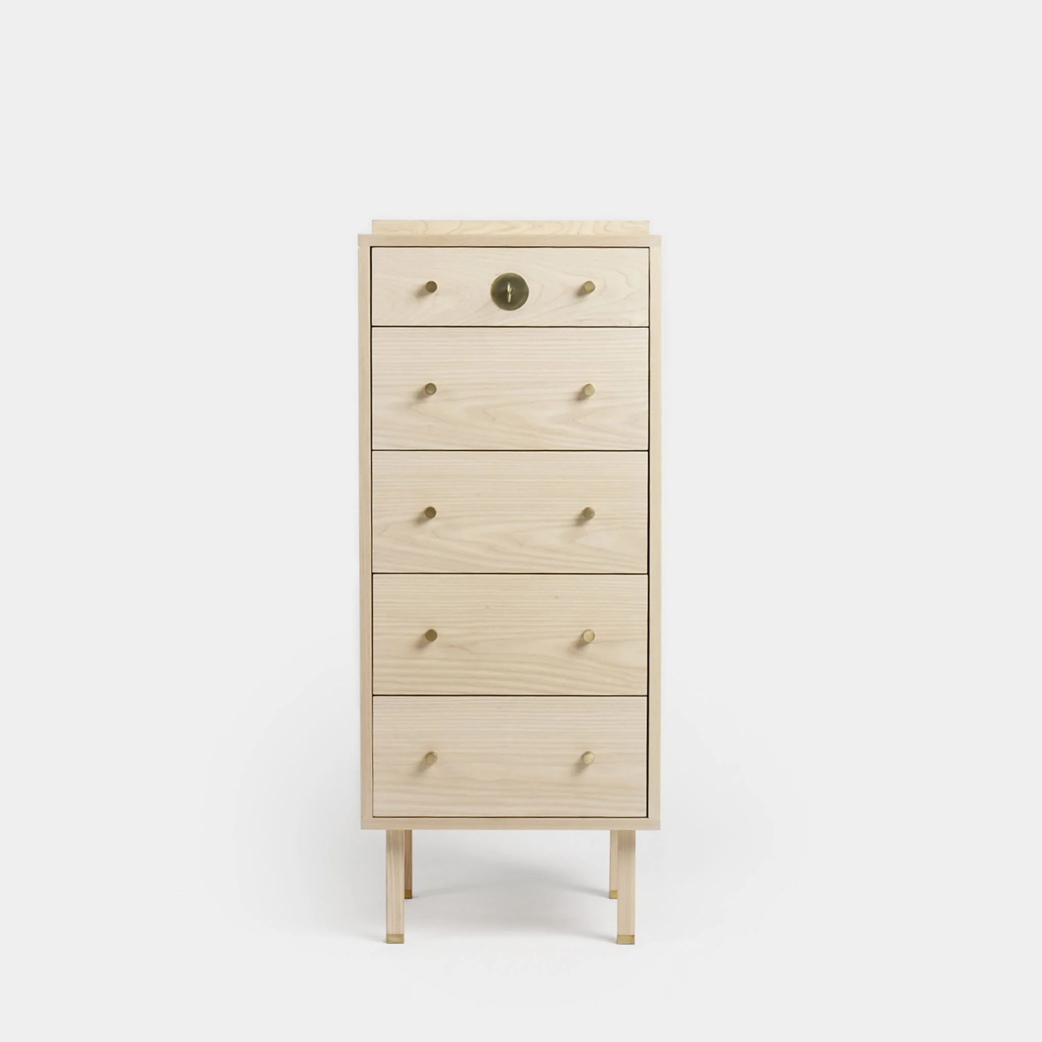 Tallboy TWO in white-oiled solid ash by Another Country