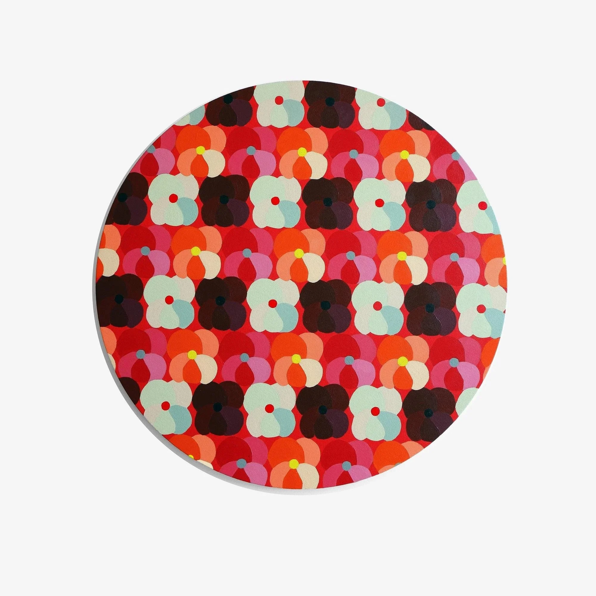 60 PANSIES IN RED, 2020