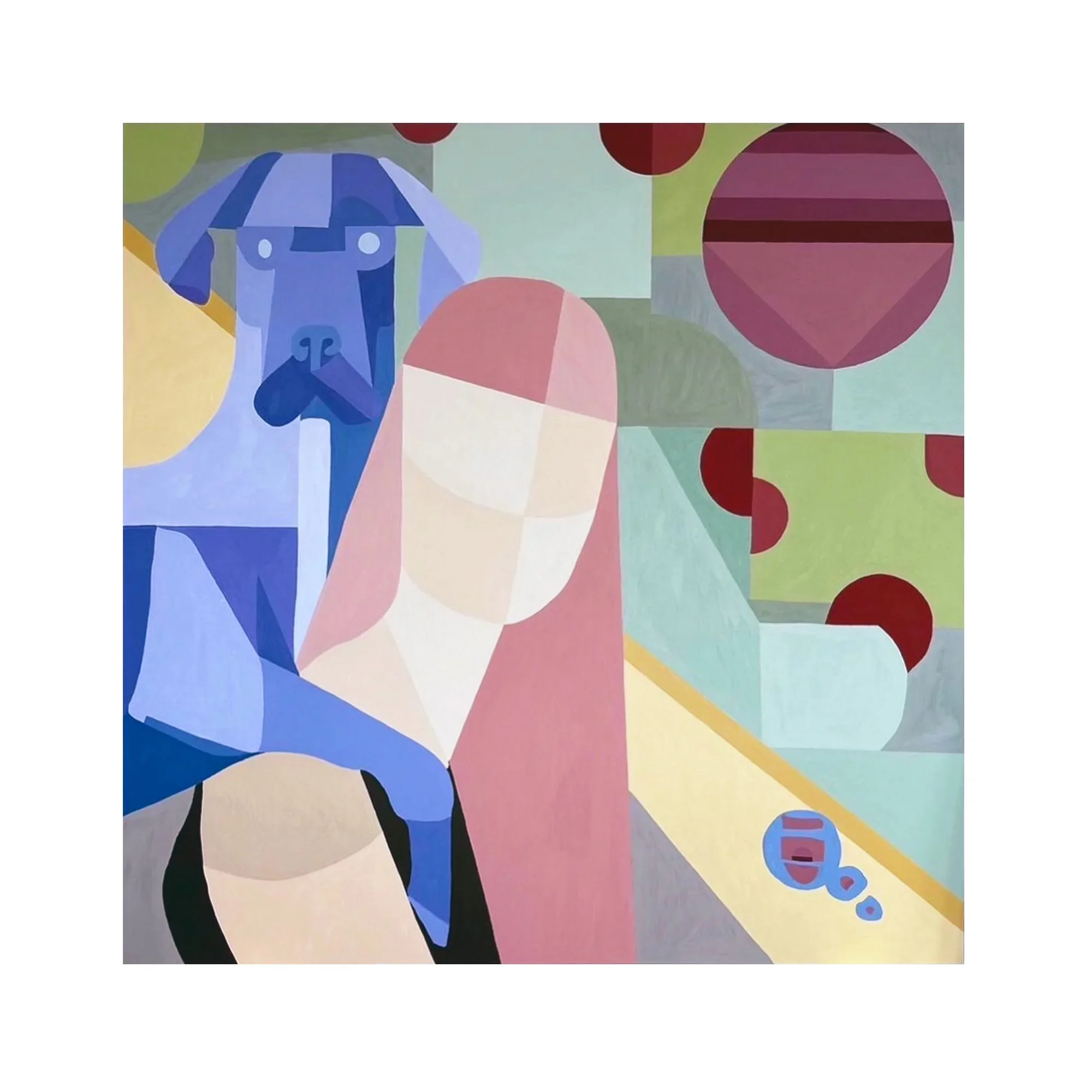 GIRL WITH DOG, 2023