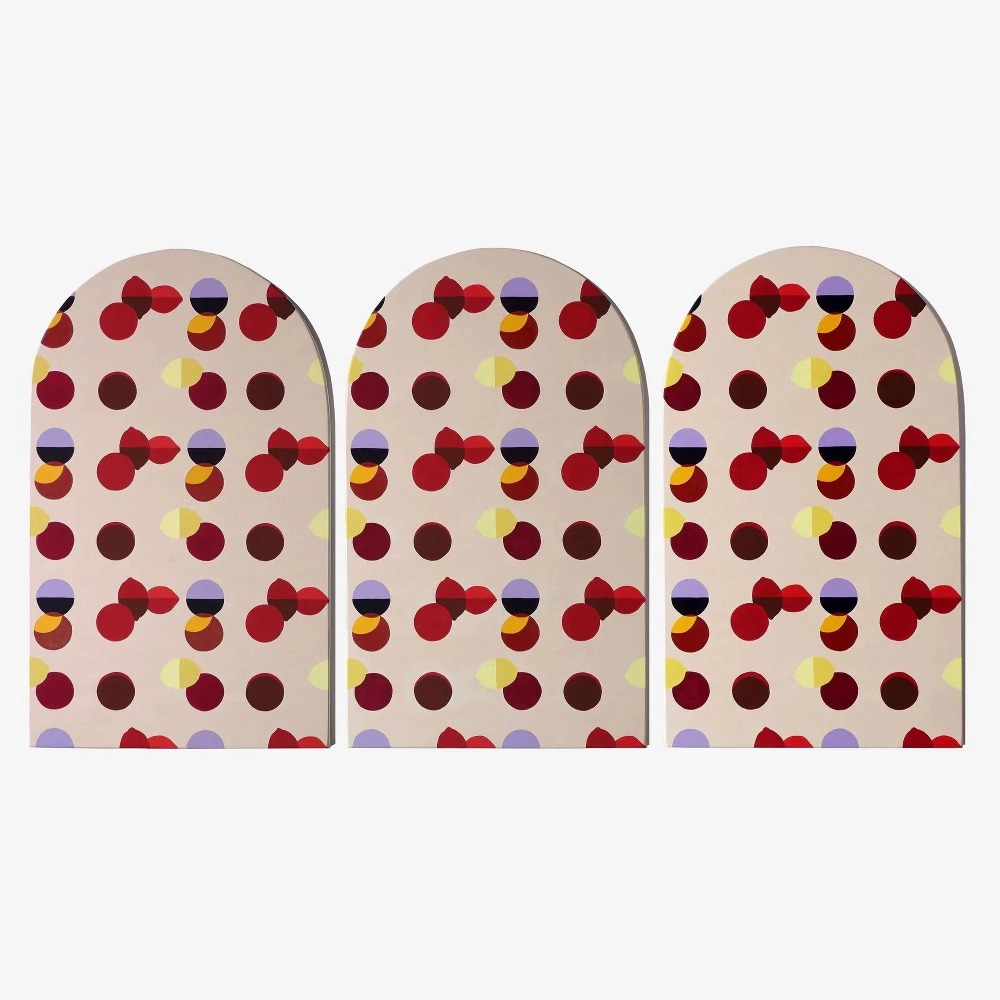 RED CITRUS TRIPTYCH, 2020
